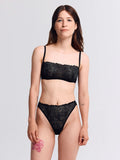 Fluid Lace High Waist Brazil String