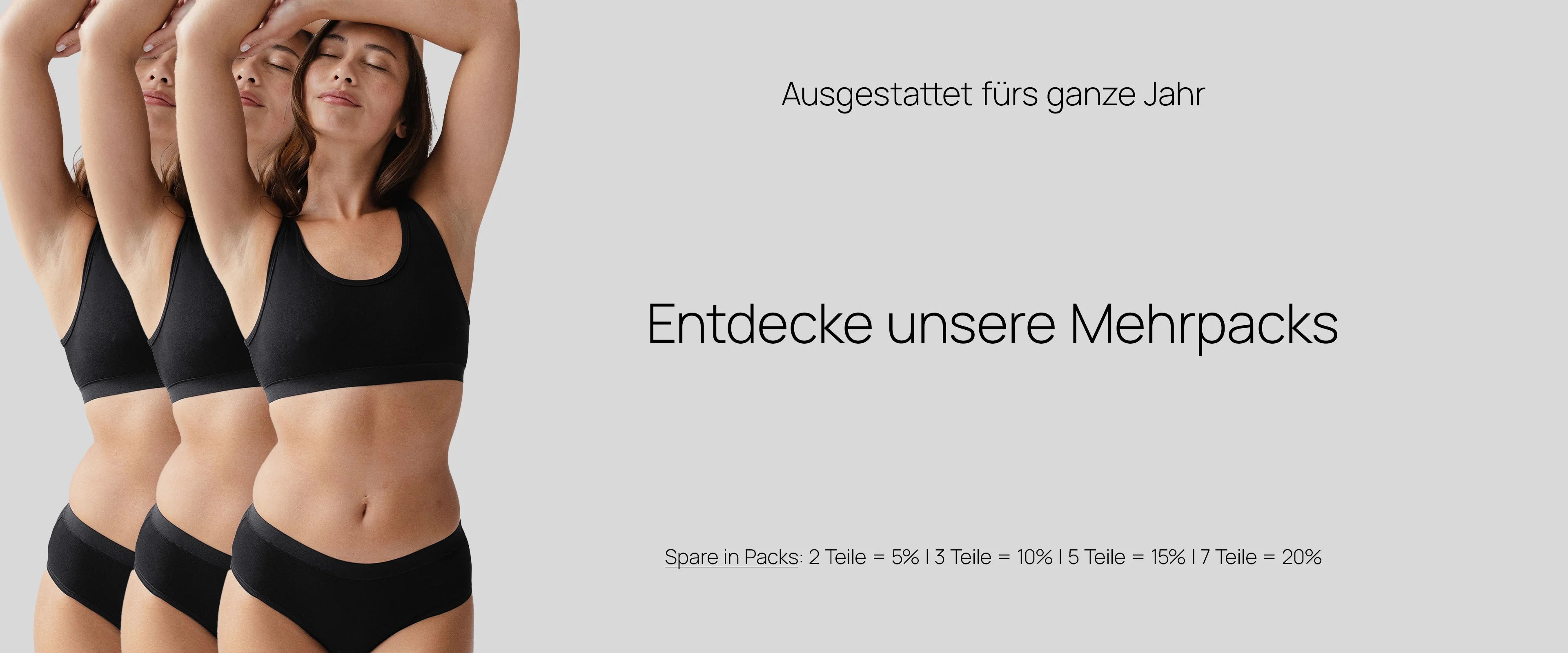  erlich textil Mehrpacks – spare bis zu 20 % im Set
