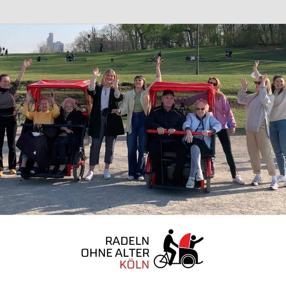 Radeln ohne Alter – erlich textil Social Day 2022