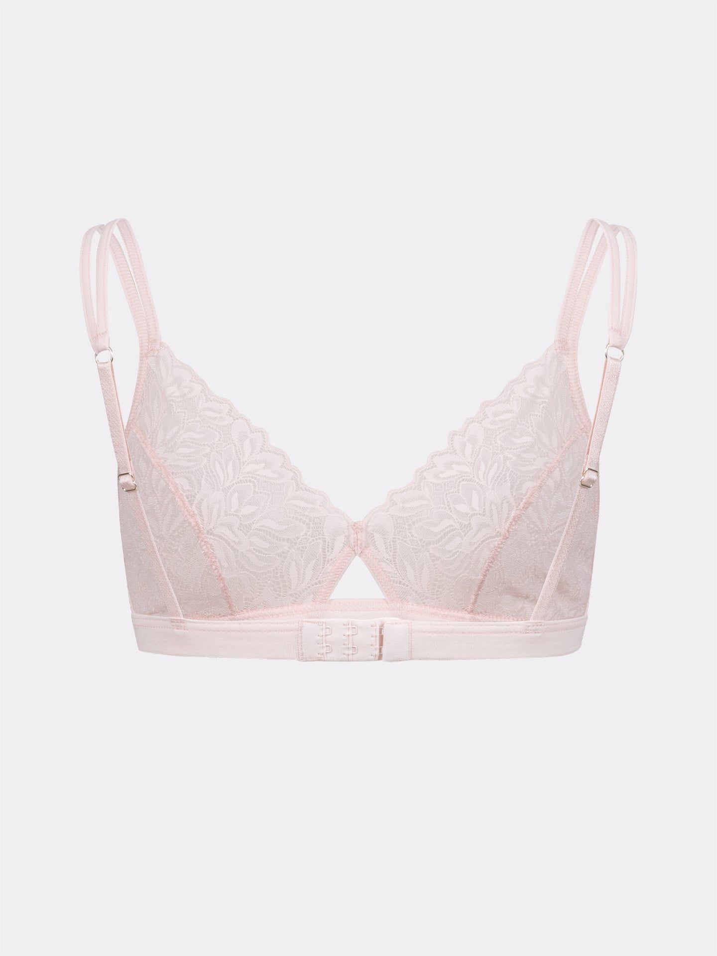 Dreamy Lace Cut-Out Bralette magnolie