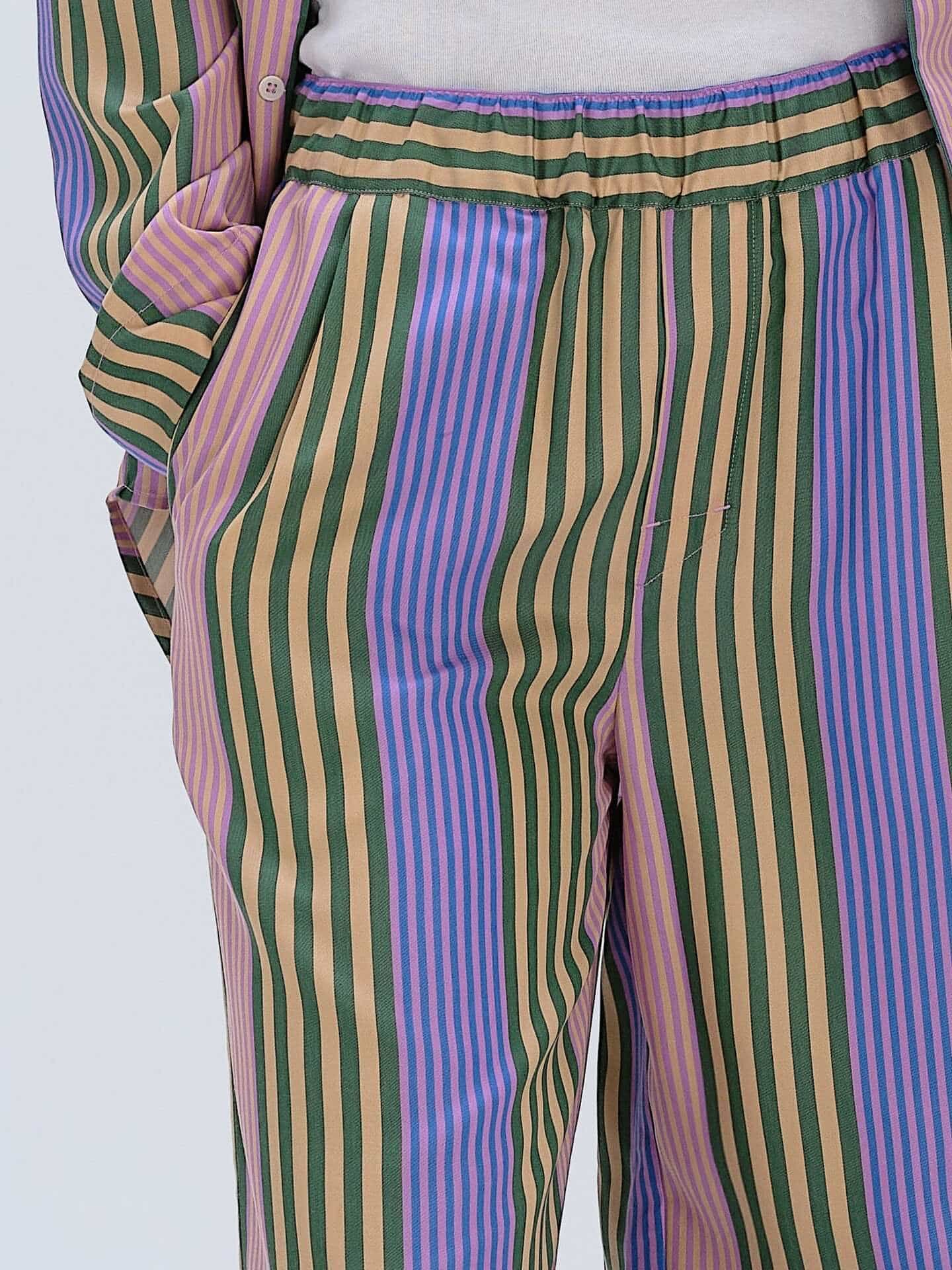 Avonté Pyjama Shorts funky stripe Nightwear Size L