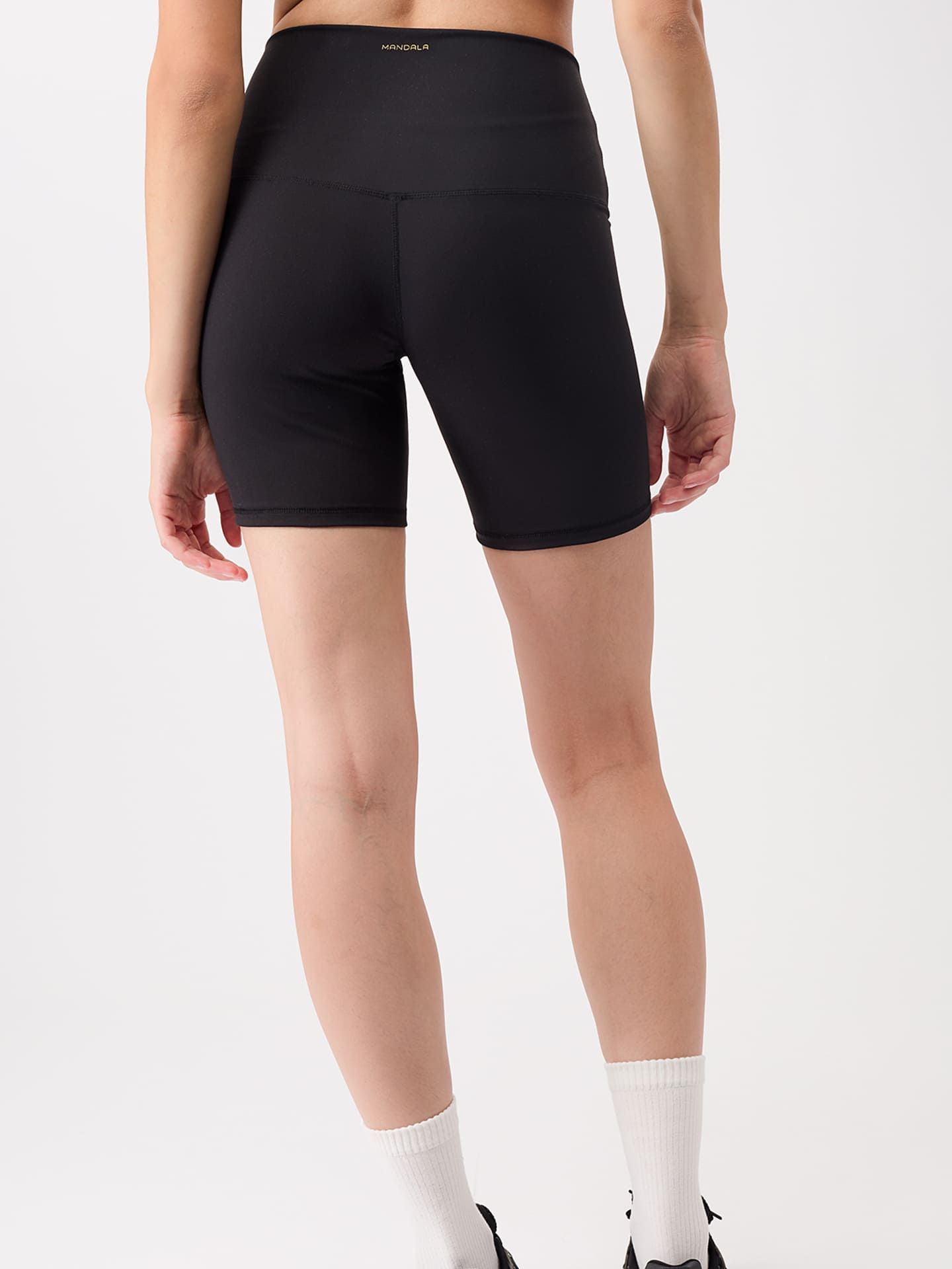 Mandala Biker Shorts black L