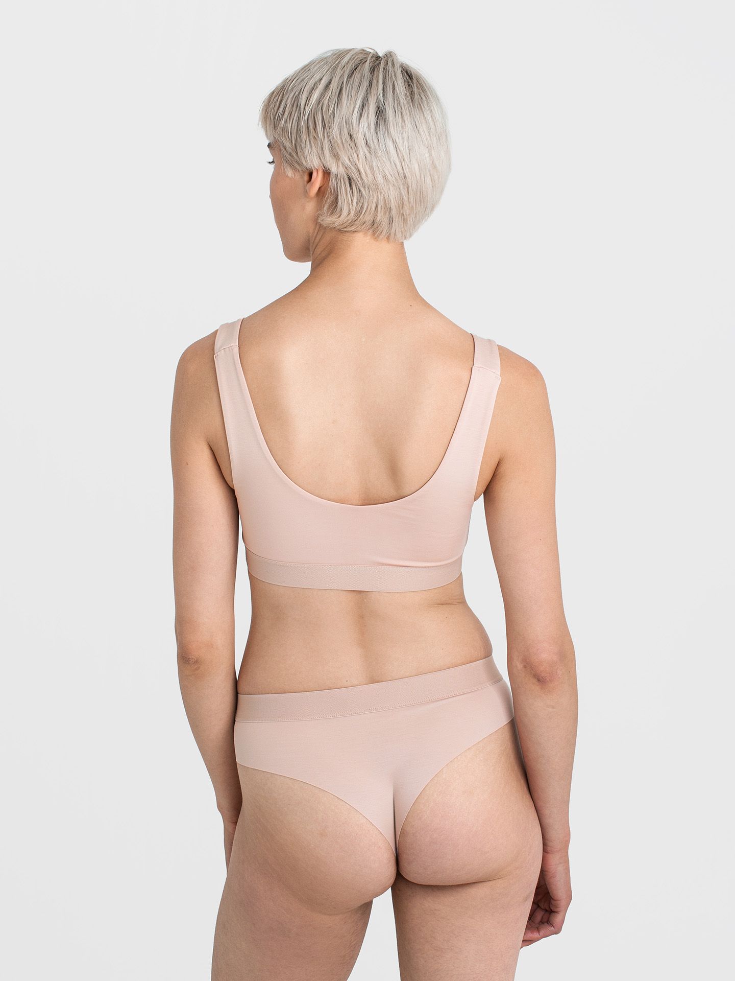 Smooth Seam Bustier ton
