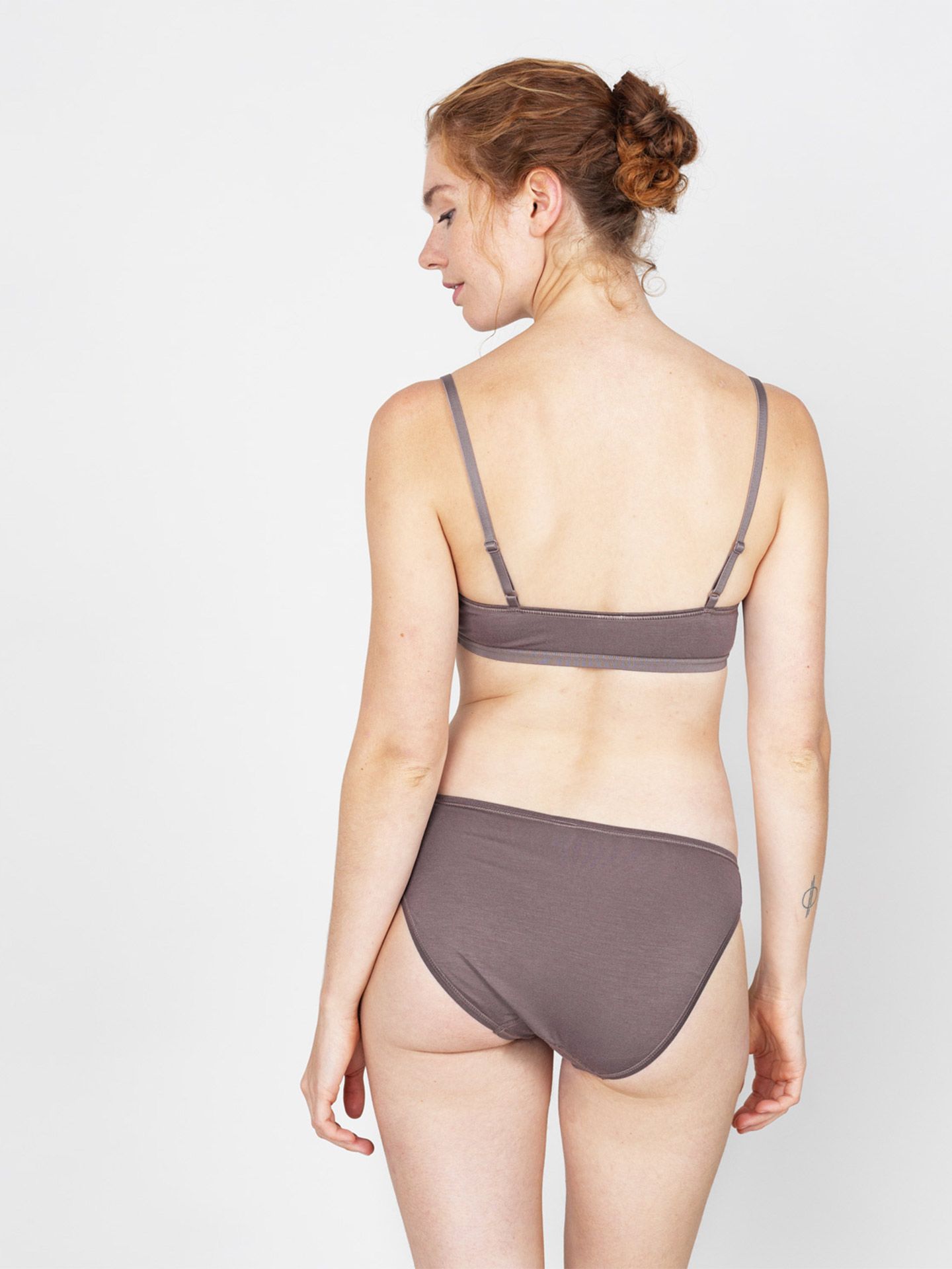 Edith Bustier mokka 38