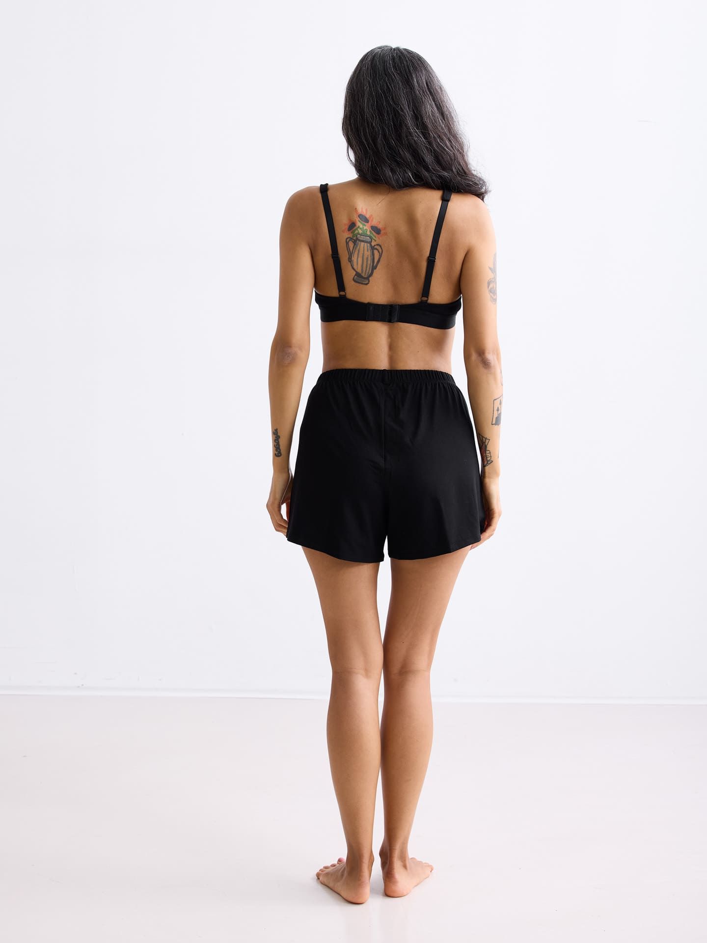 Light Touch Sleep Shorts black 38
