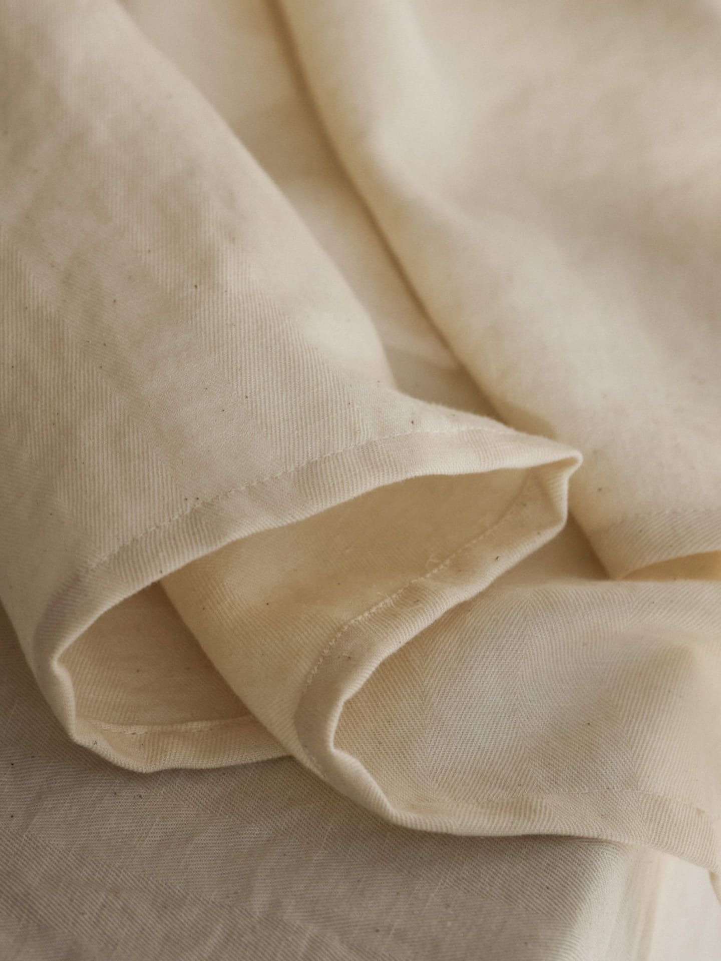 onomao x erlich textil Cloth napkins 4-pack undyed 45x45