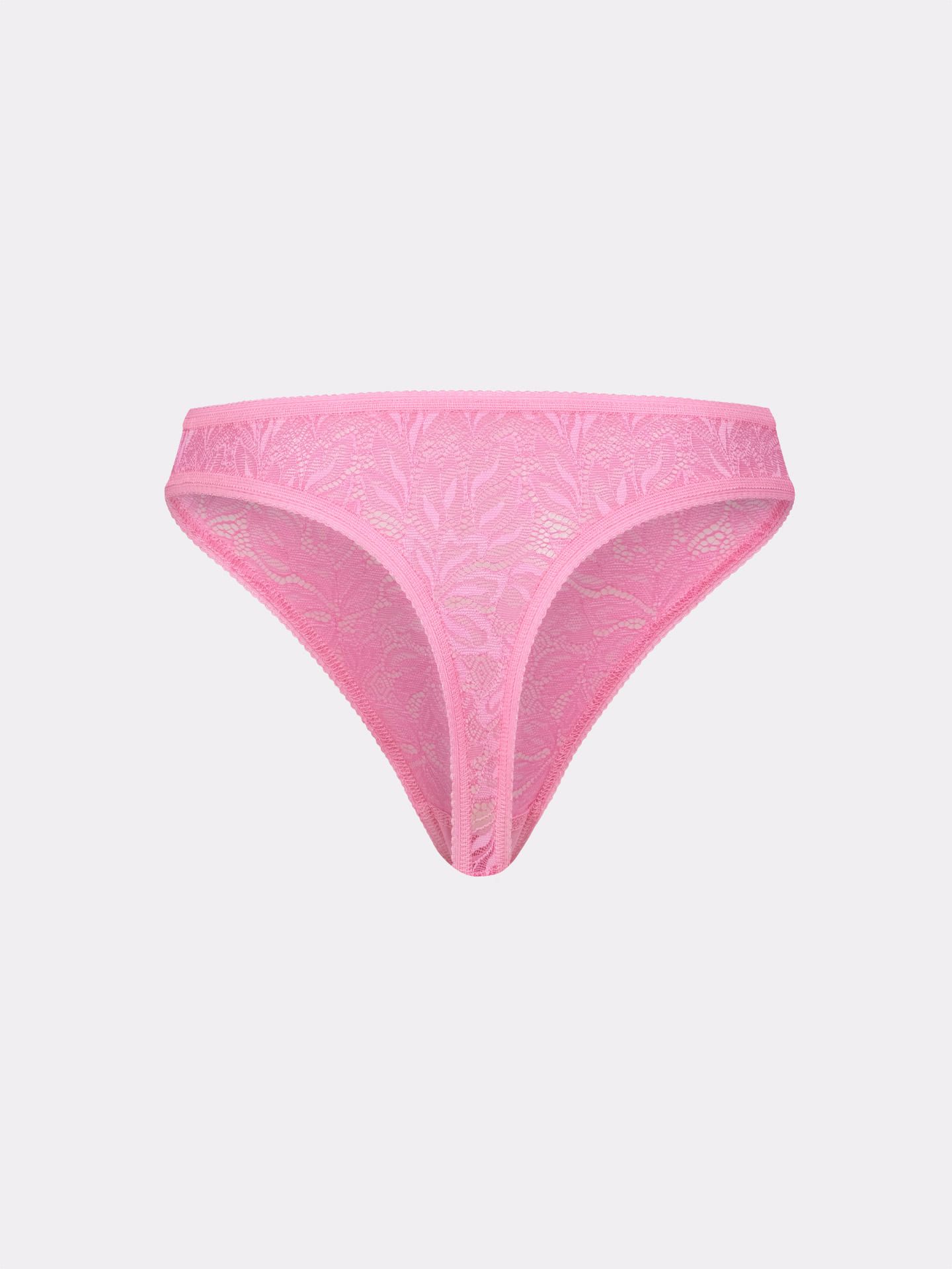 Iconic Lace String bubblegum 42