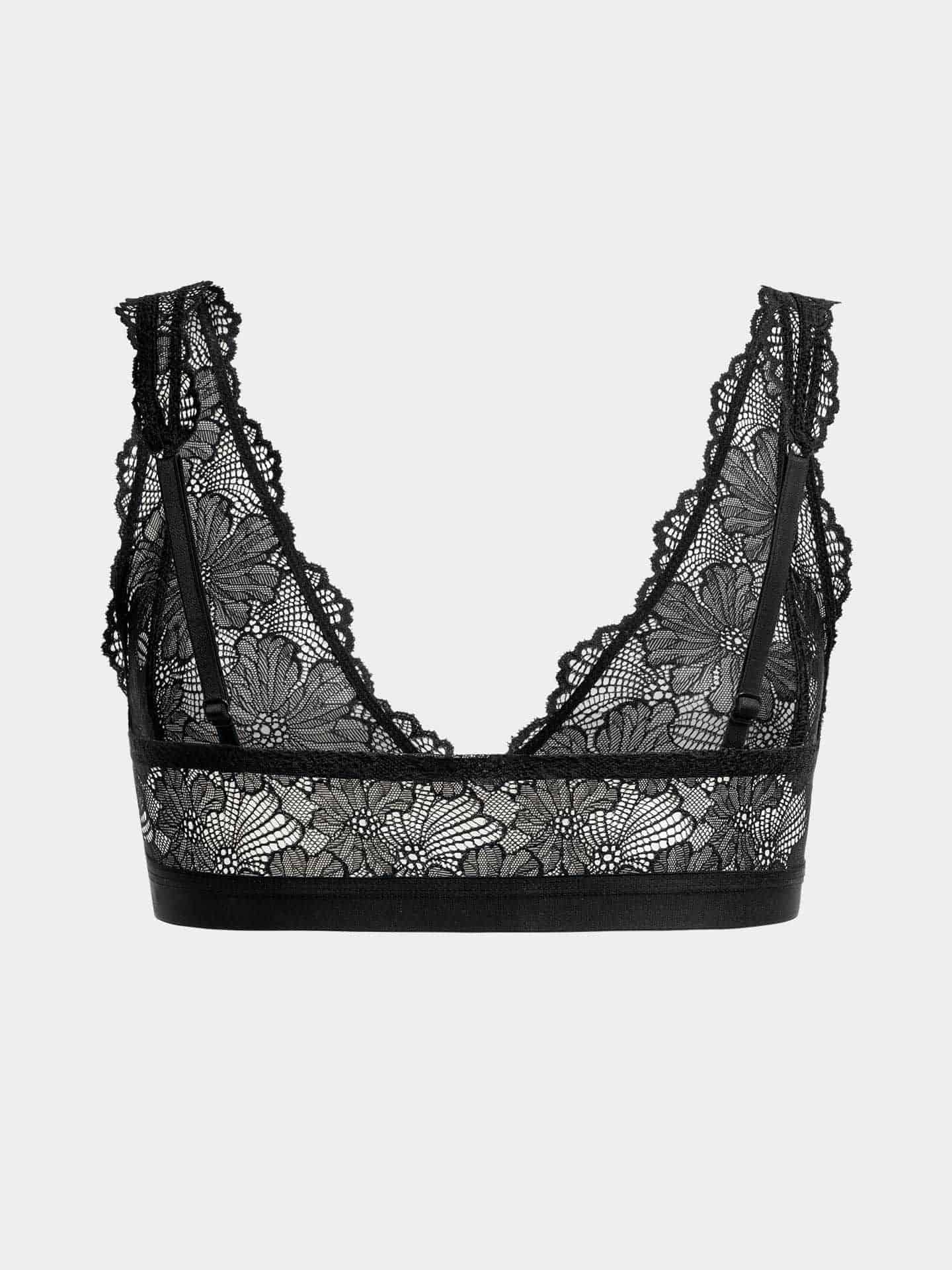 Classy Lace Bralette schwarz  38