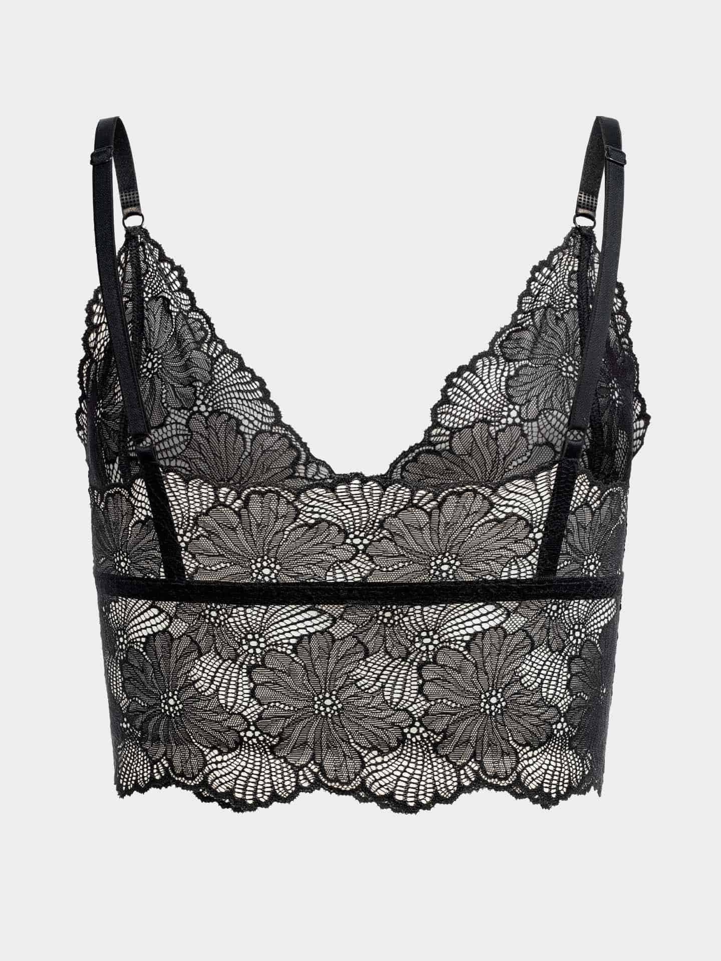 Classy Lace Bralette Top black 38