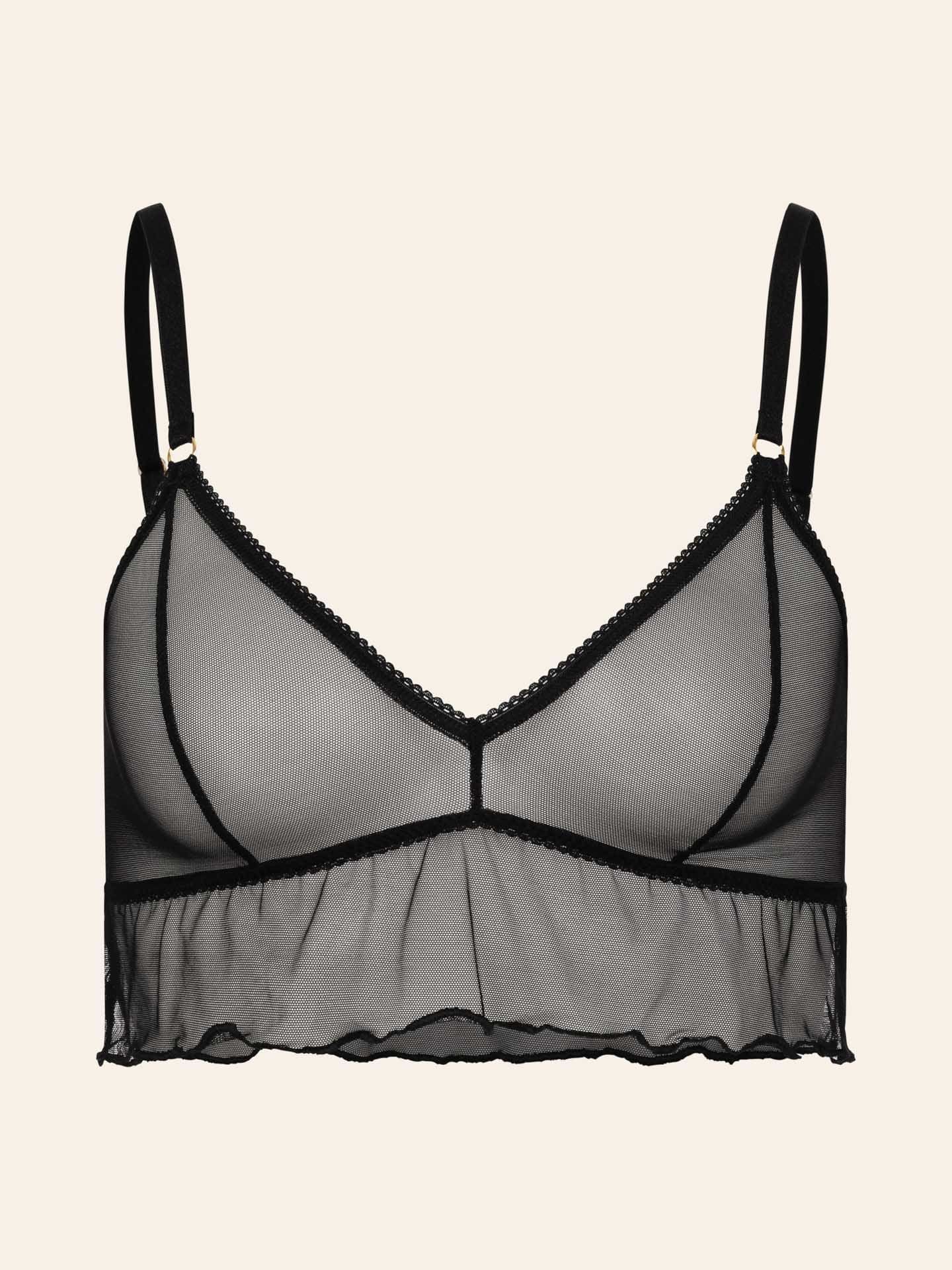 Iconic Mesh Bralette Top black 40