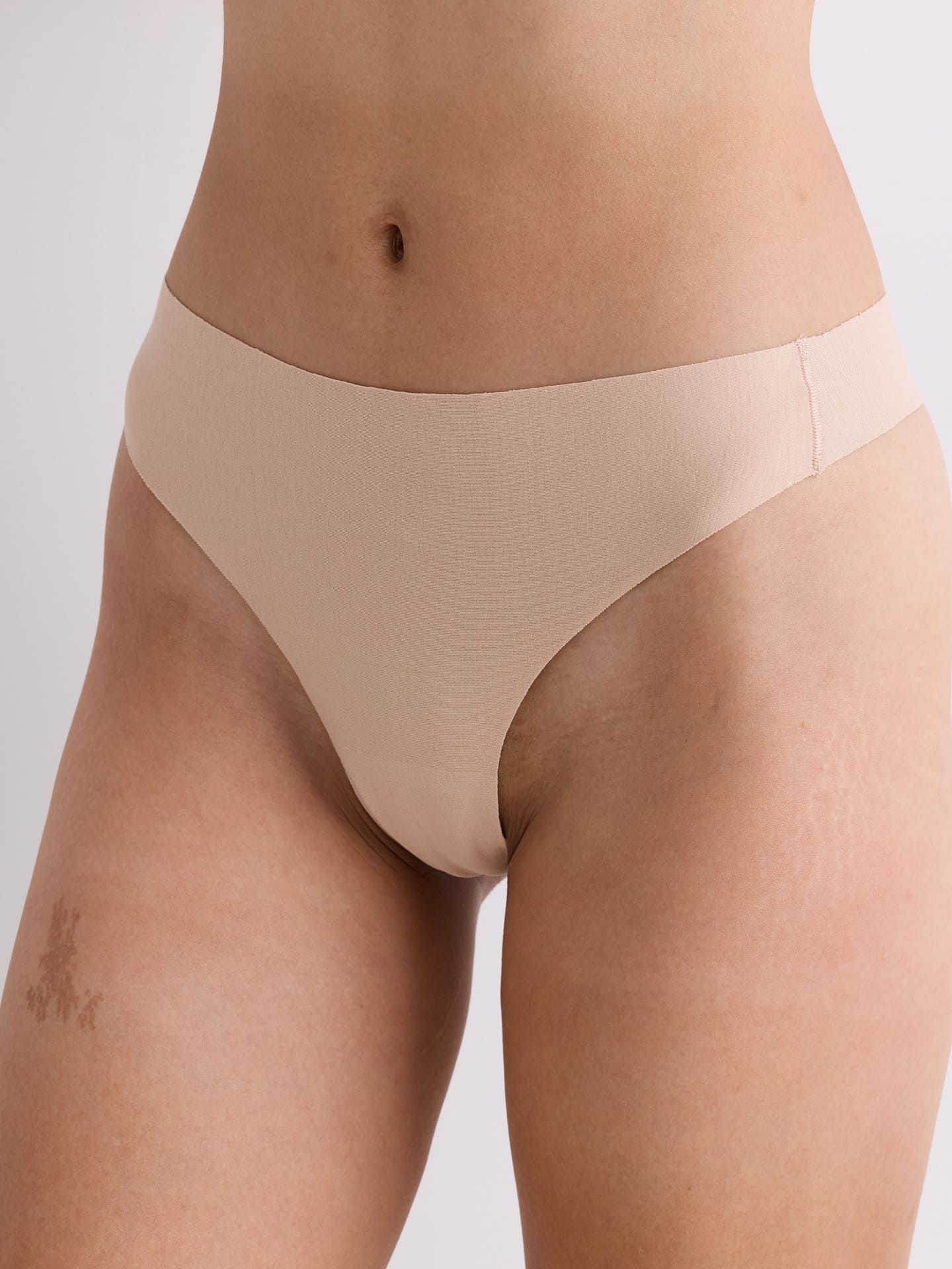 Casual Cotton Thong clay XXL