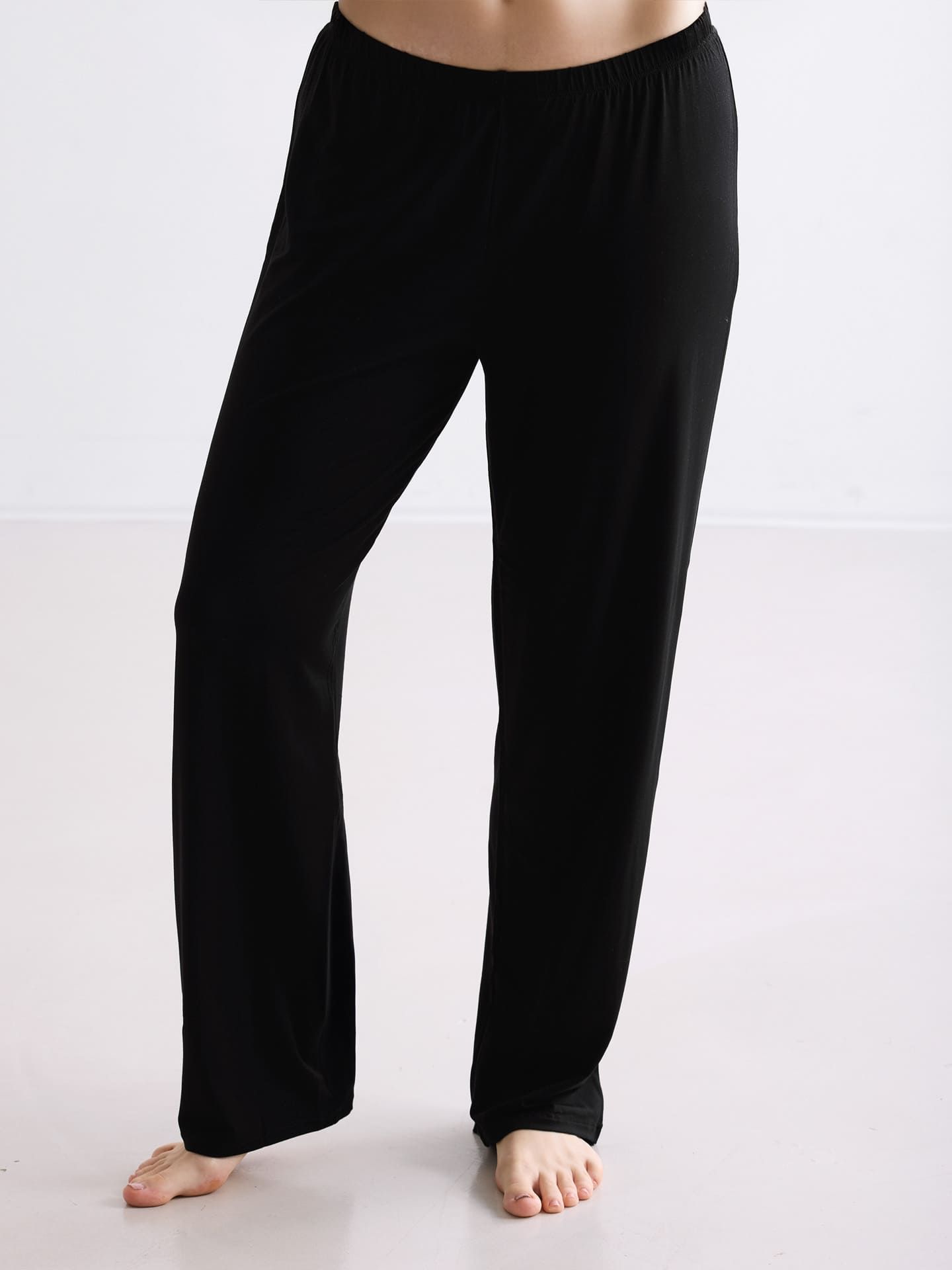 Light Touch Long Sleep Pants black 38