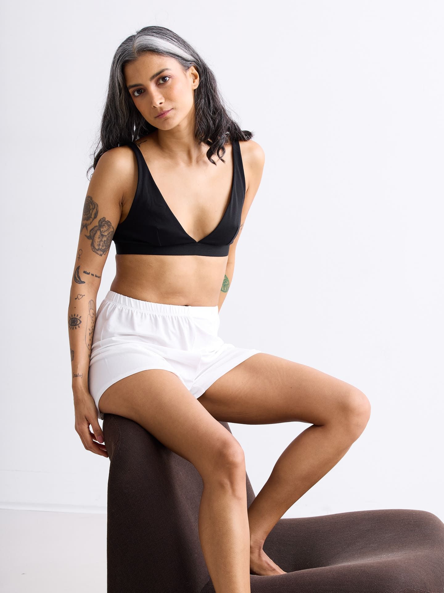 Light Touch Sleep Shorts ecru 36