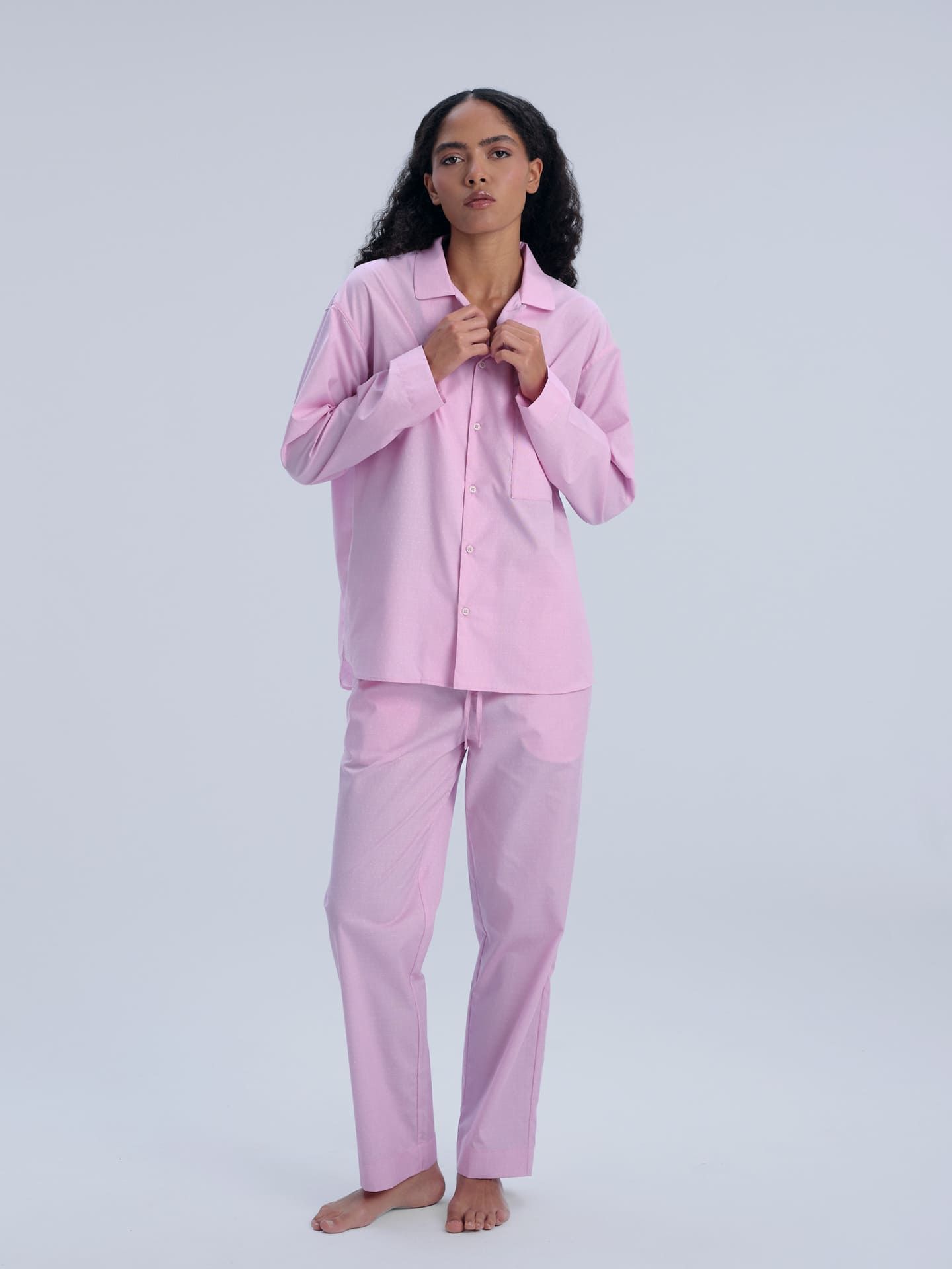 Avonté Pyjama Shirt strawberry blush