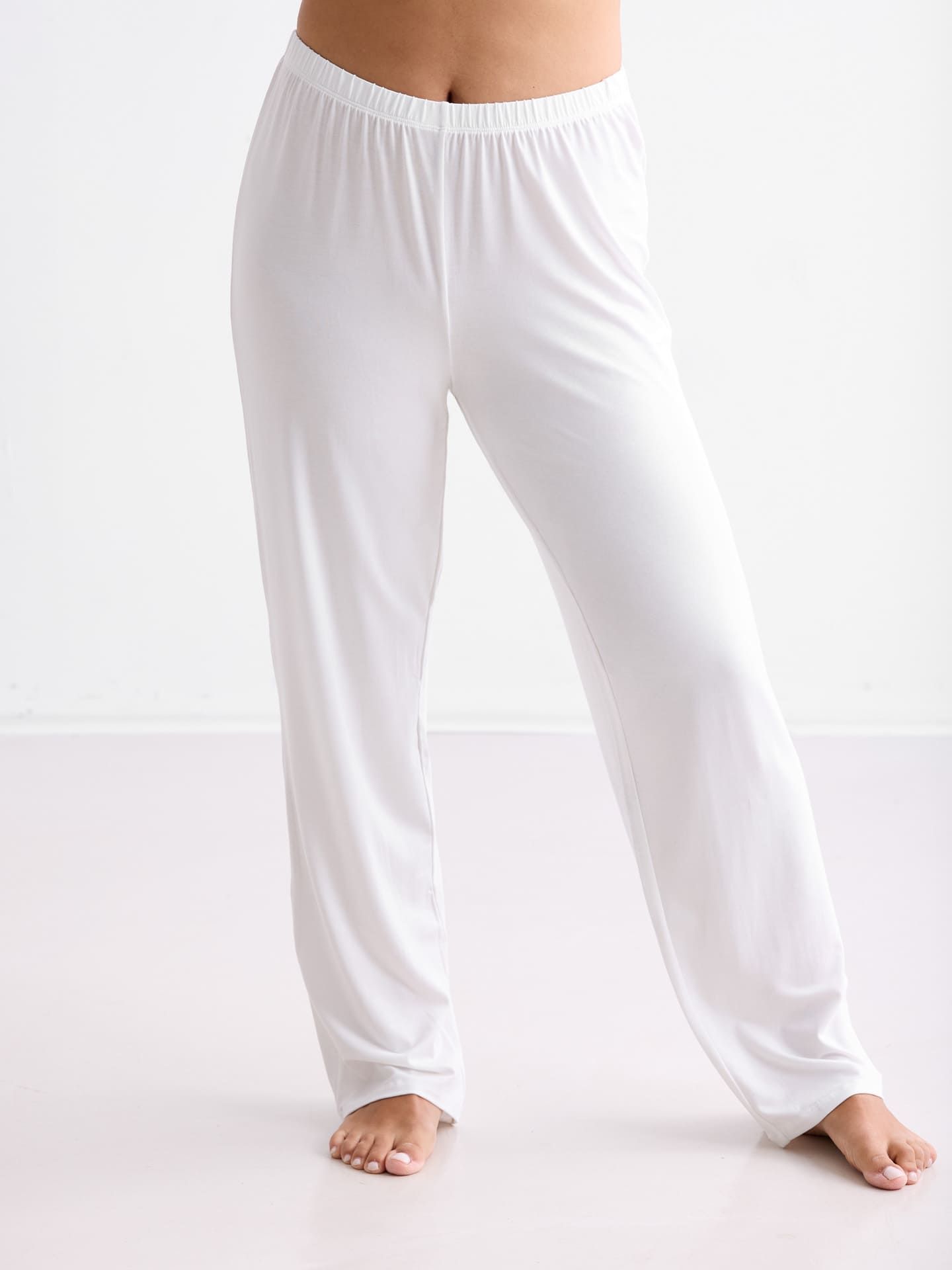 Light Touch Long Sleep Pants ecru 34