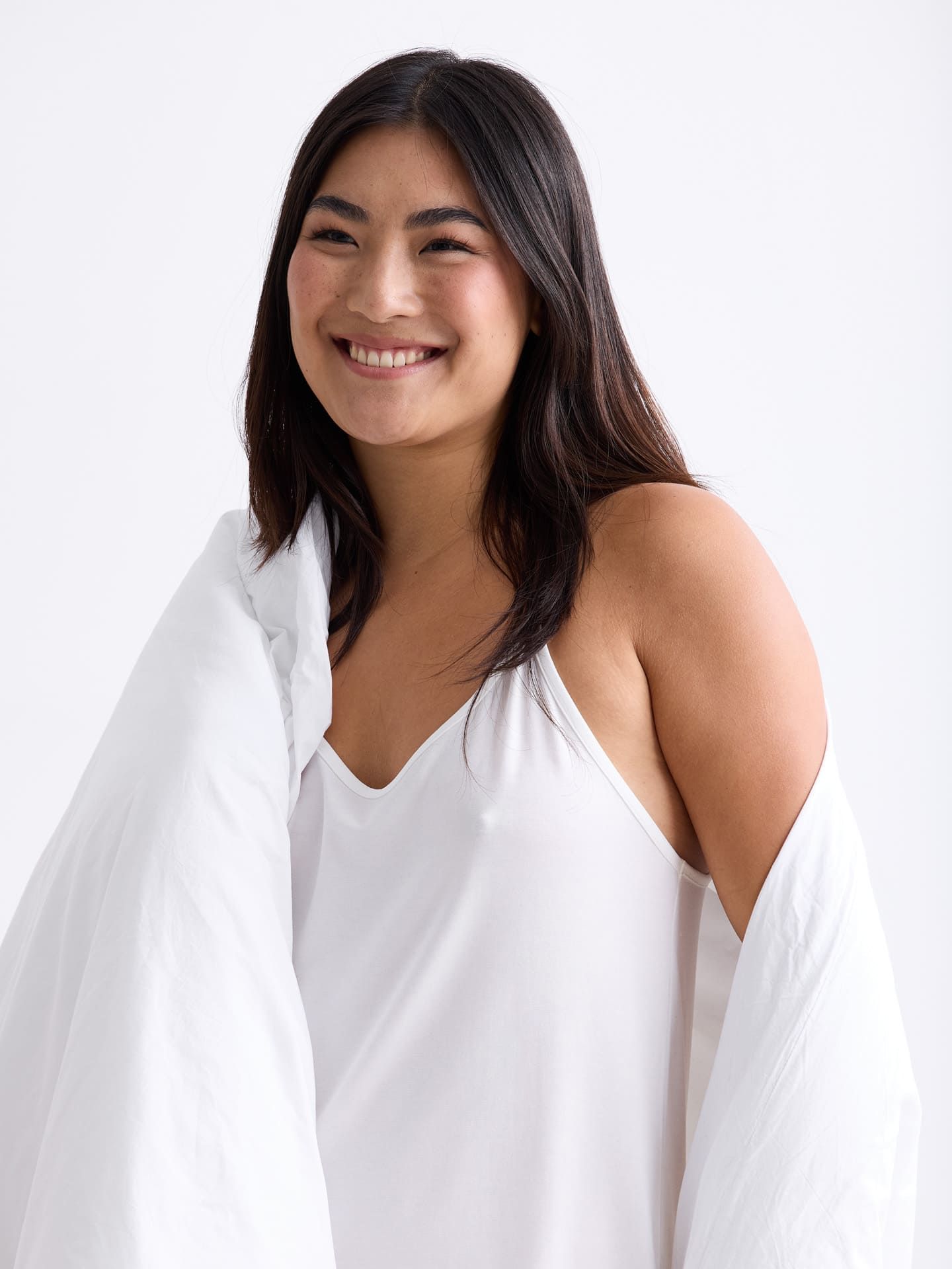 Light Touch Strappy Nightgown ecru 40