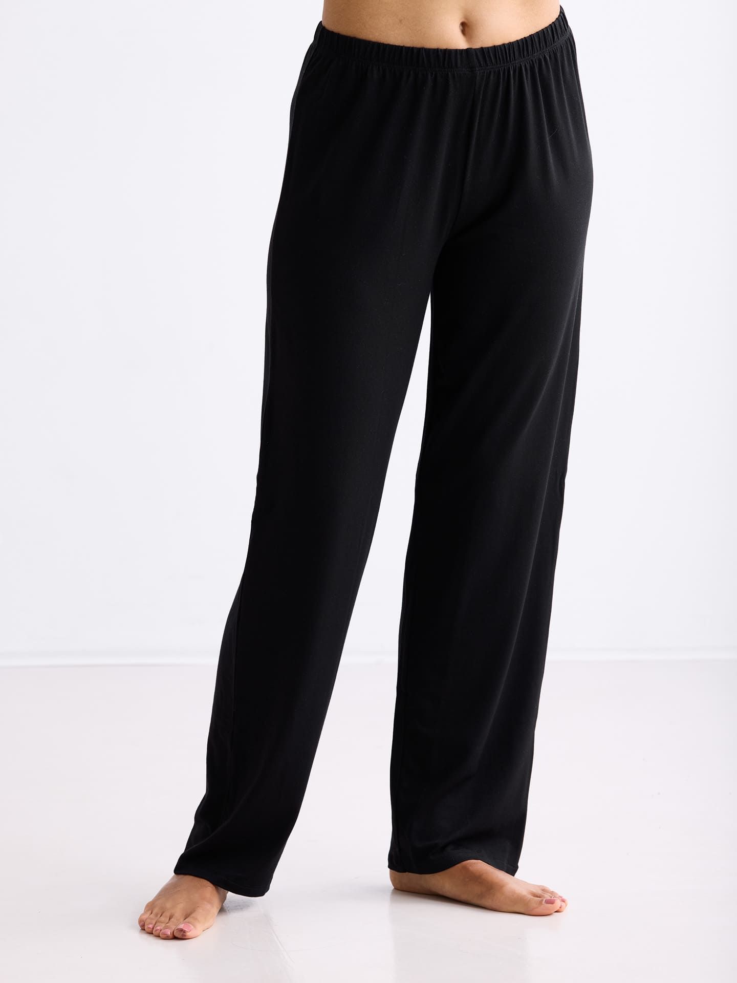 Light Touch Long Sleep Pants black 38