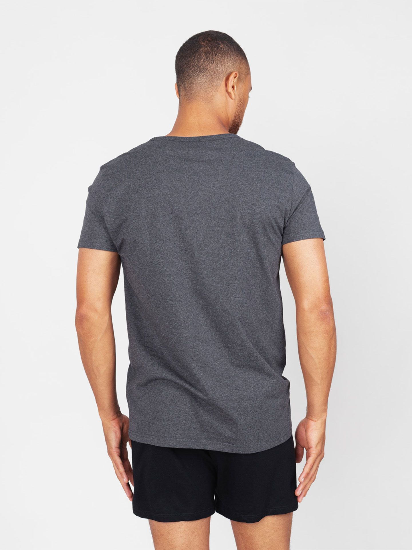 Paul T-Shirt schwarz-melange S