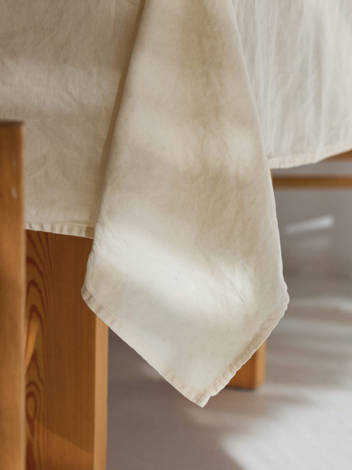 onomao x erlich textil tablecloth undyed 160x220