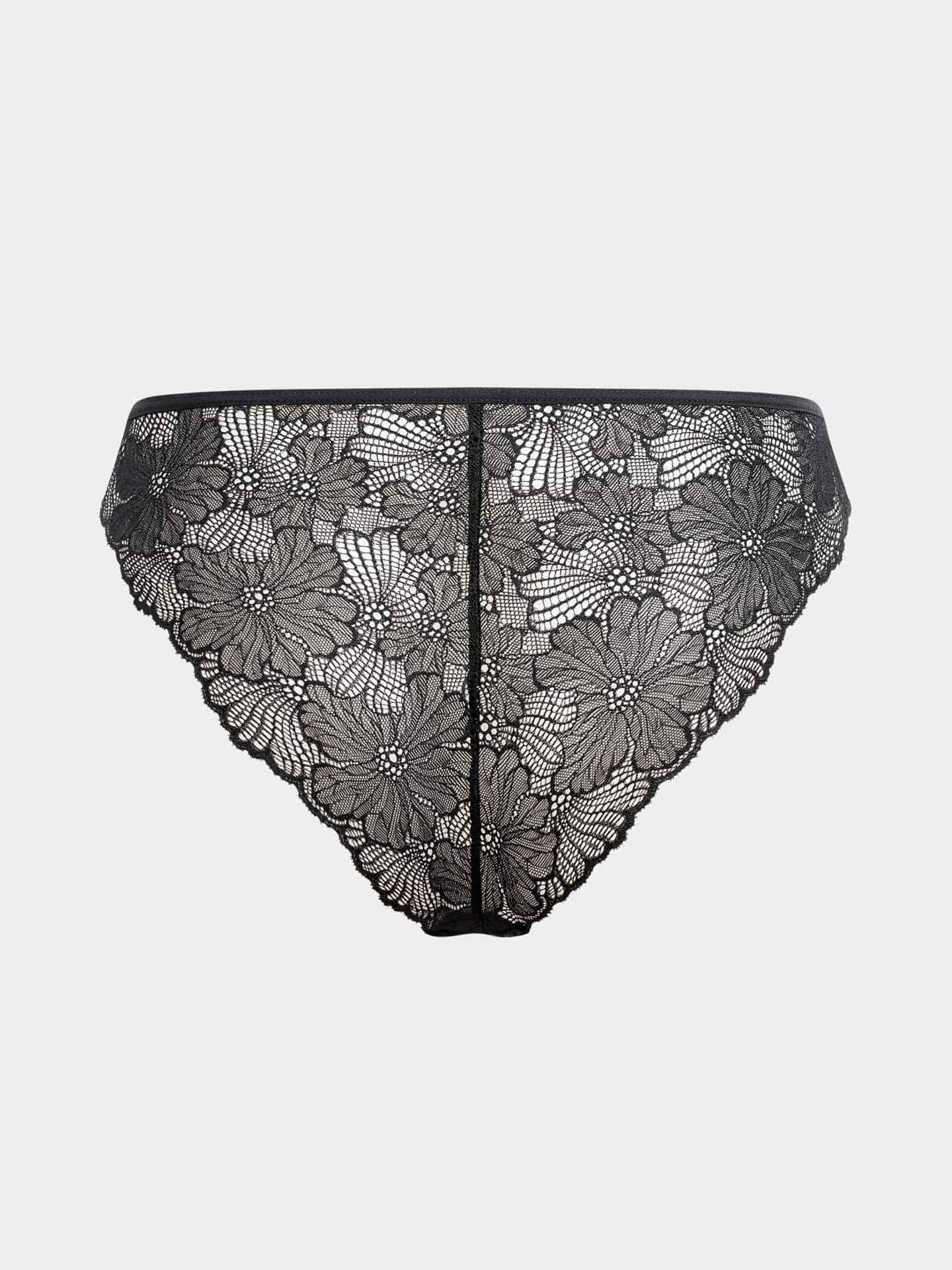 Classy lace briefs black 36