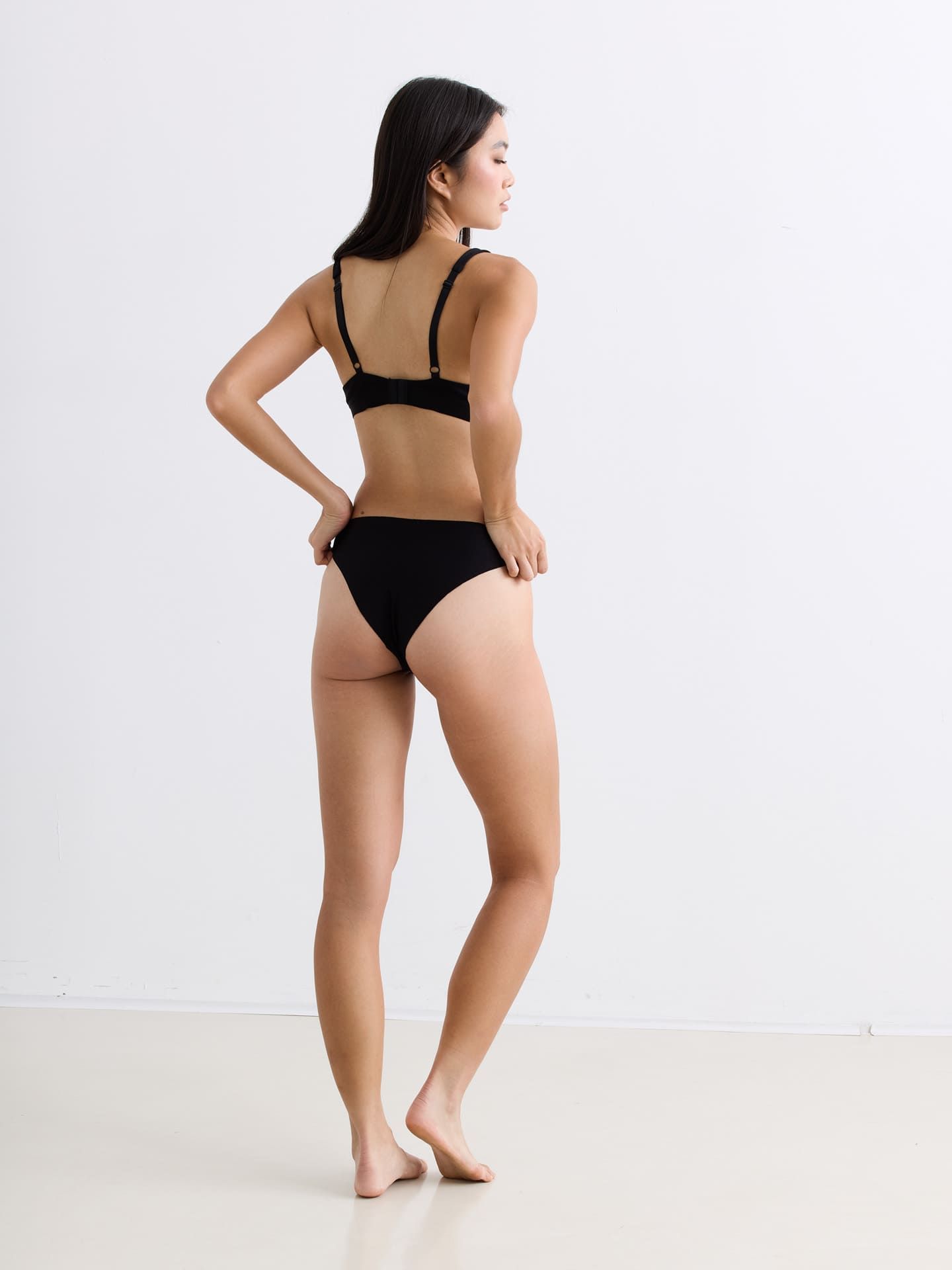 Casual Cotton Brazil Slip schwarz S