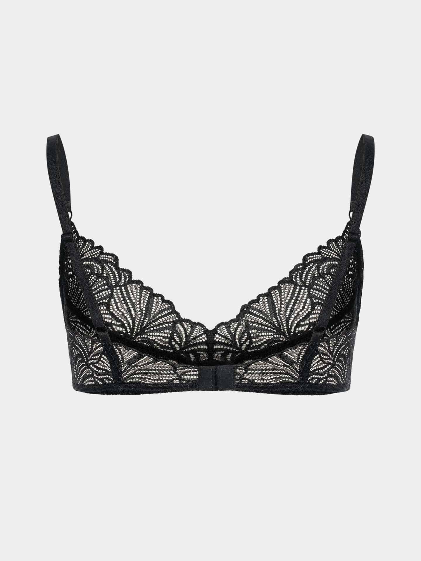 Fluid Lace Bügelloser BH schwarz 38