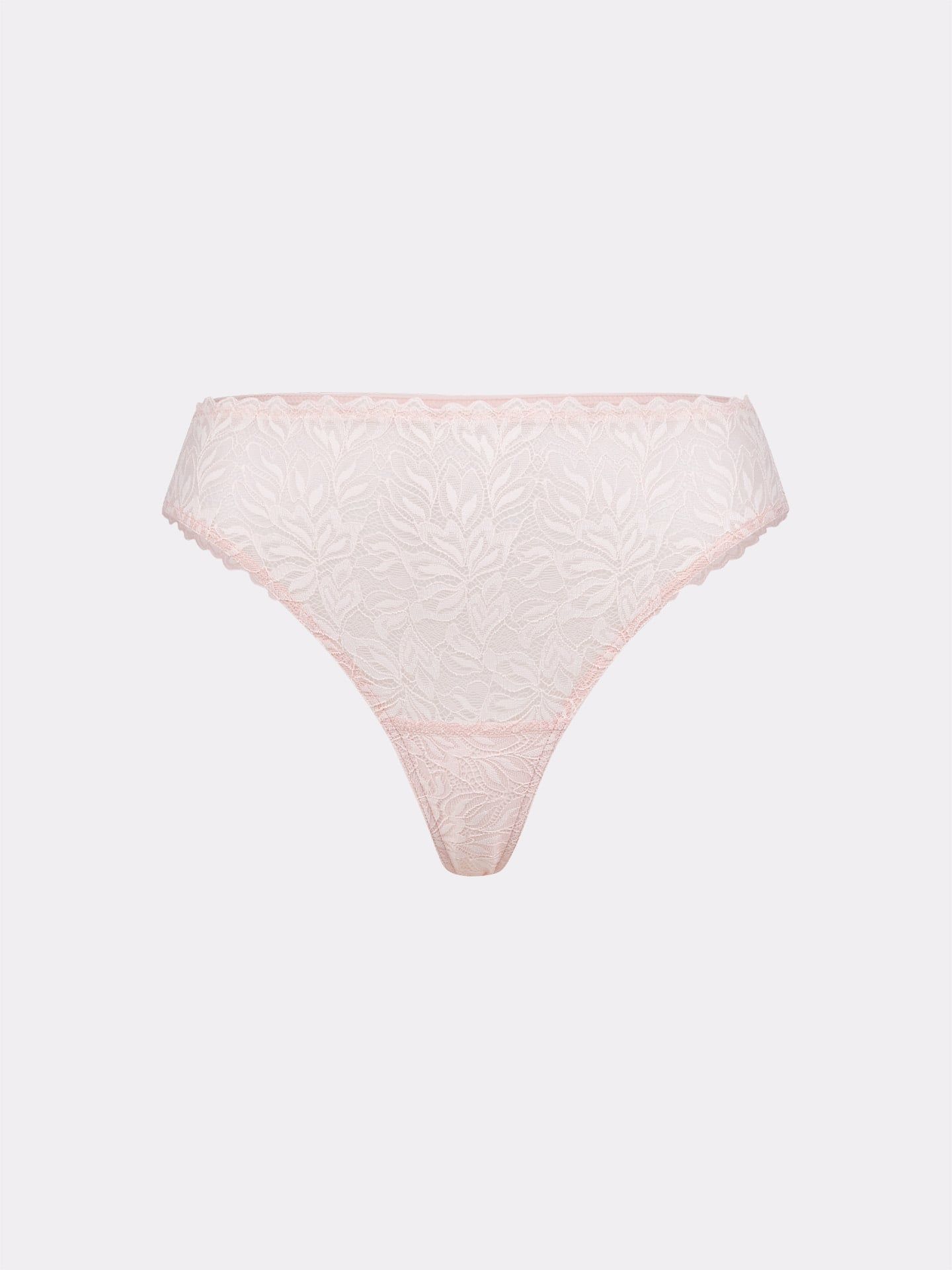 Dreamy Lace High Waist Brazil Thong magnolia 42