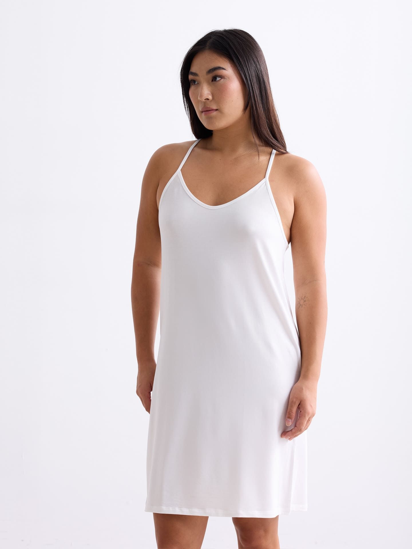 Light Touch Strappy Nightgown ecru 40