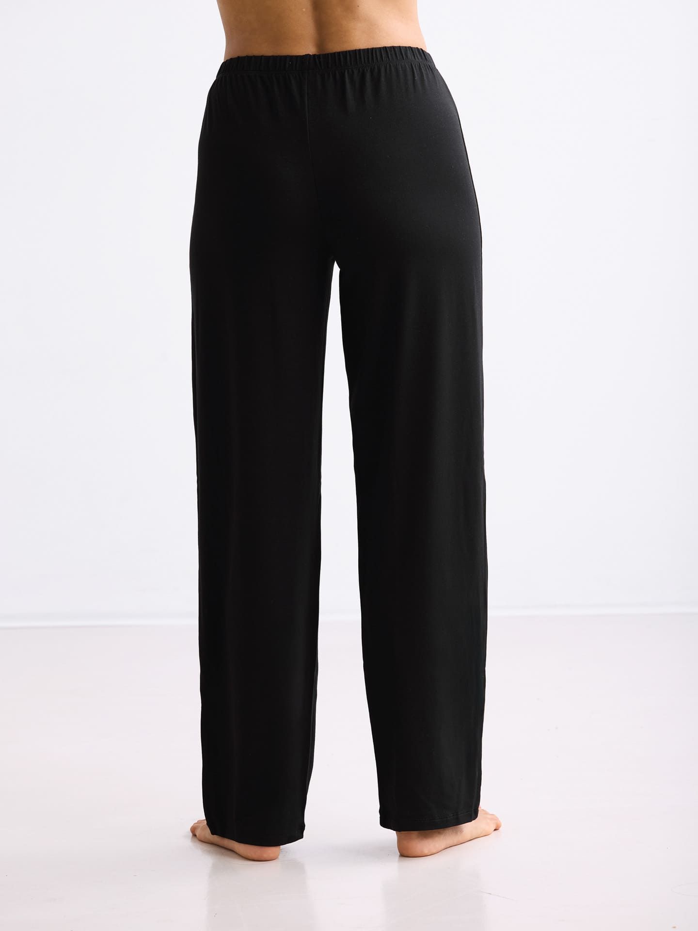 Light Touch lange Schlafhose schwarz 38