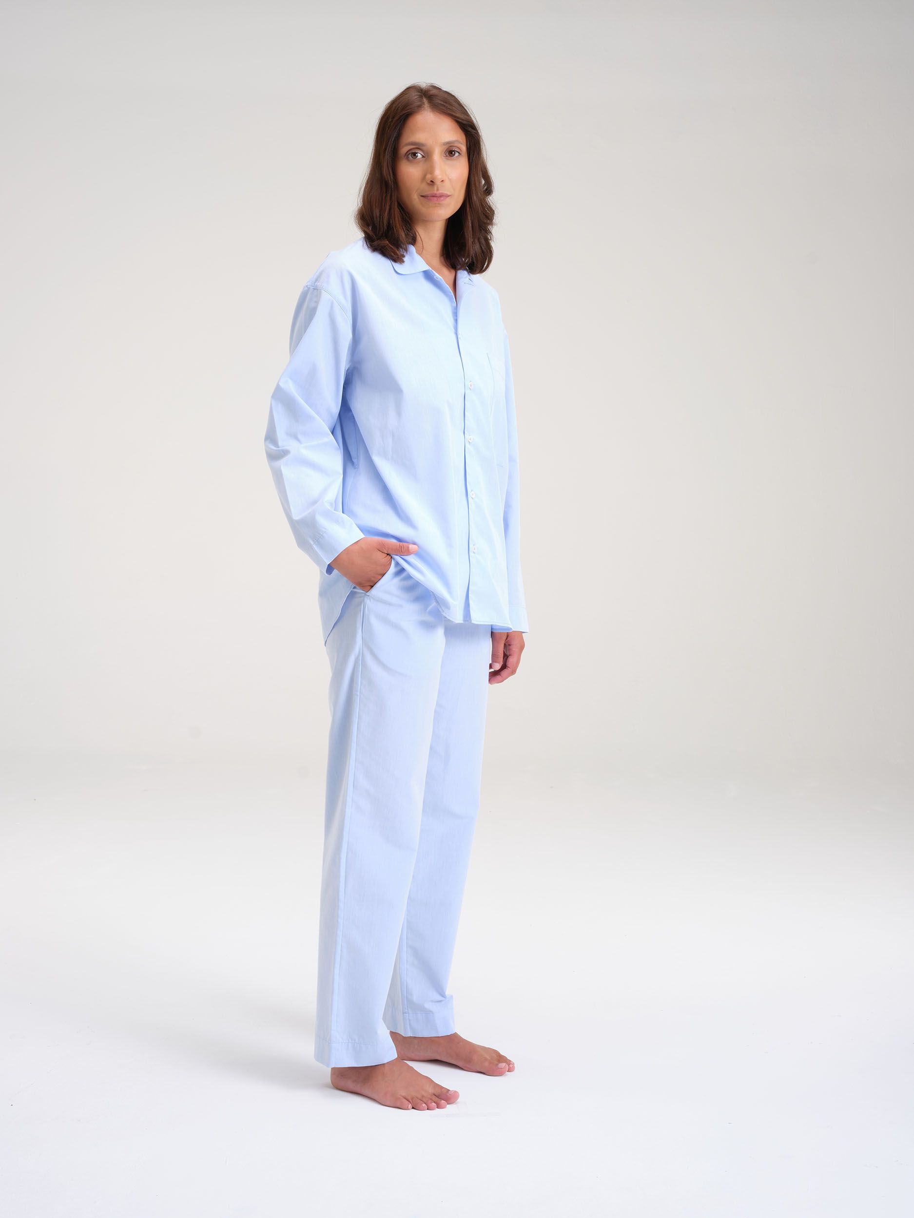 Avonté Pyjama Pants breeze blue Nachtwäsche Größe S