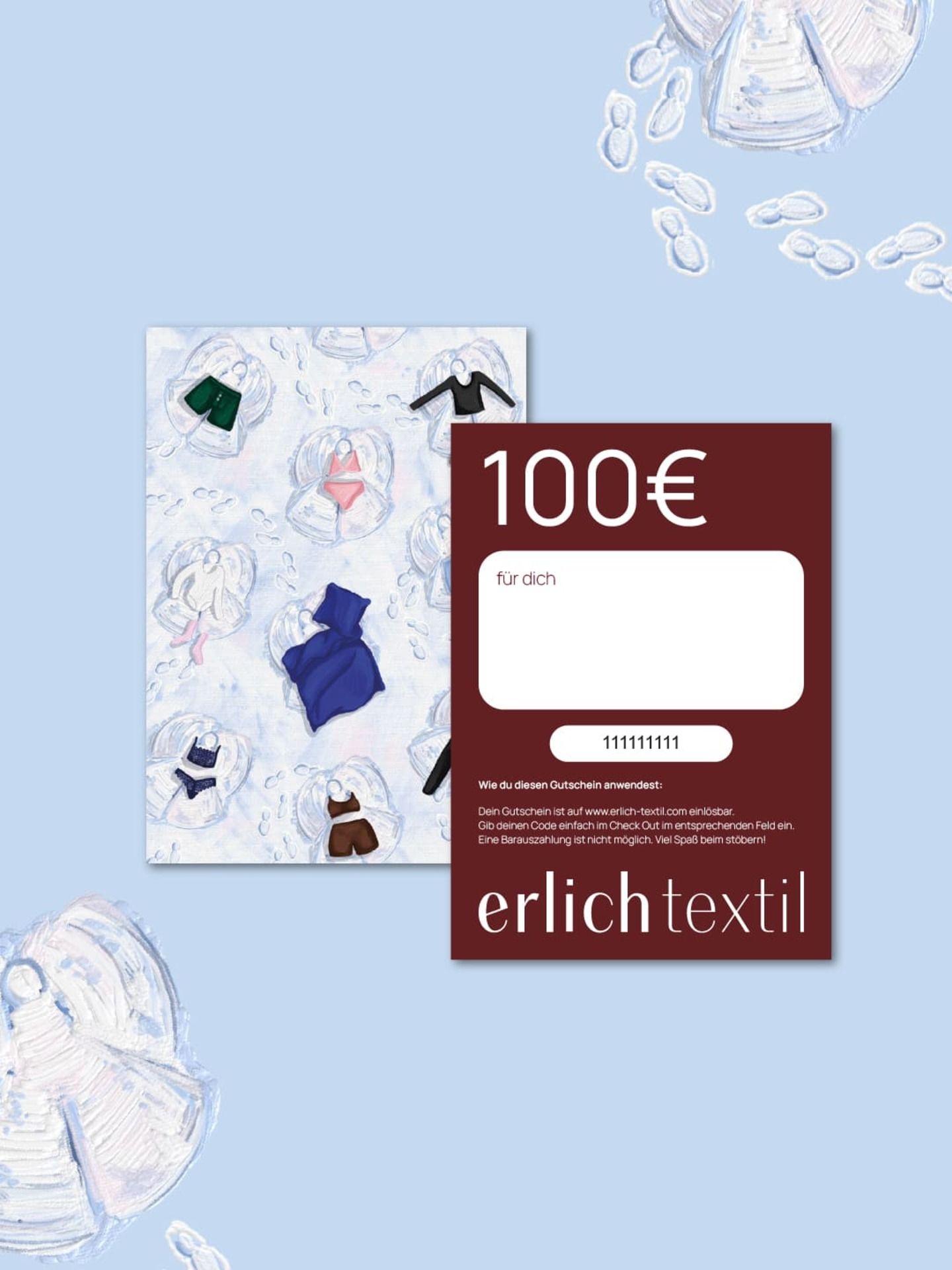 Erlich Textil voucher (physical)
