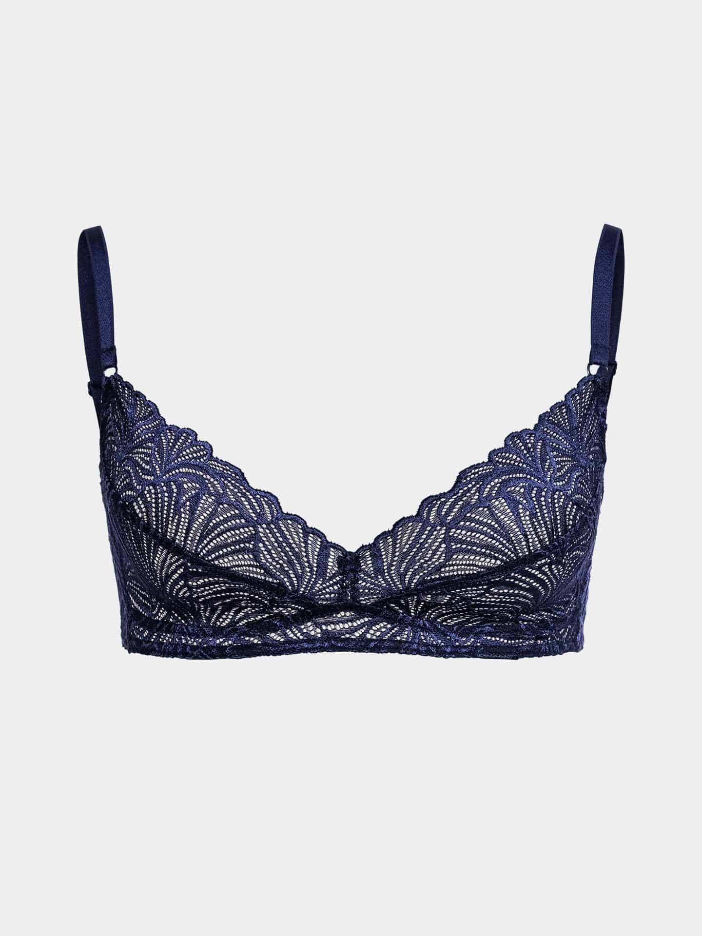 Fluid Lace Bügelloser BH mitternachtblau 38