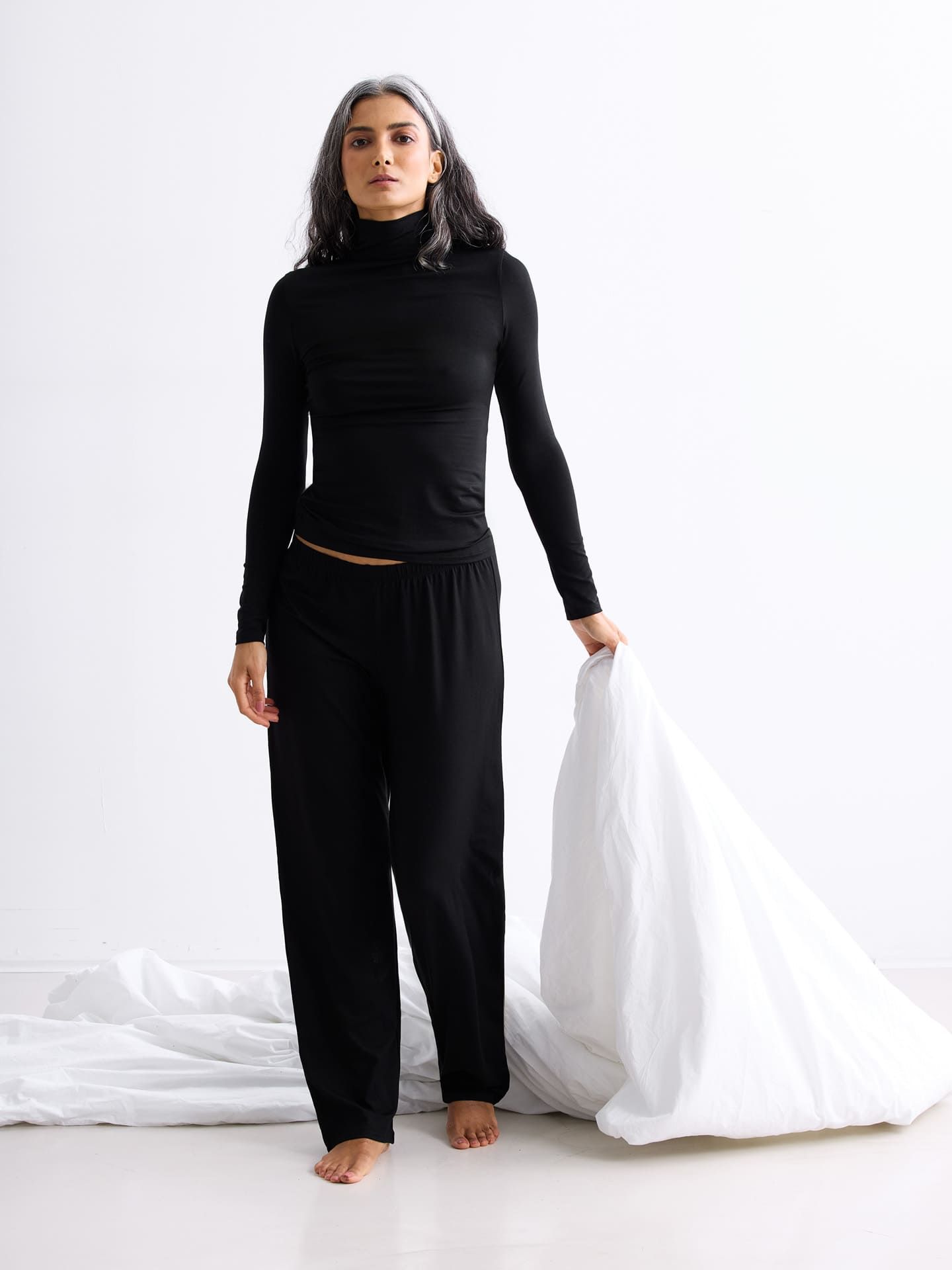 Light Touch Turtleneck Longsleeve black 34