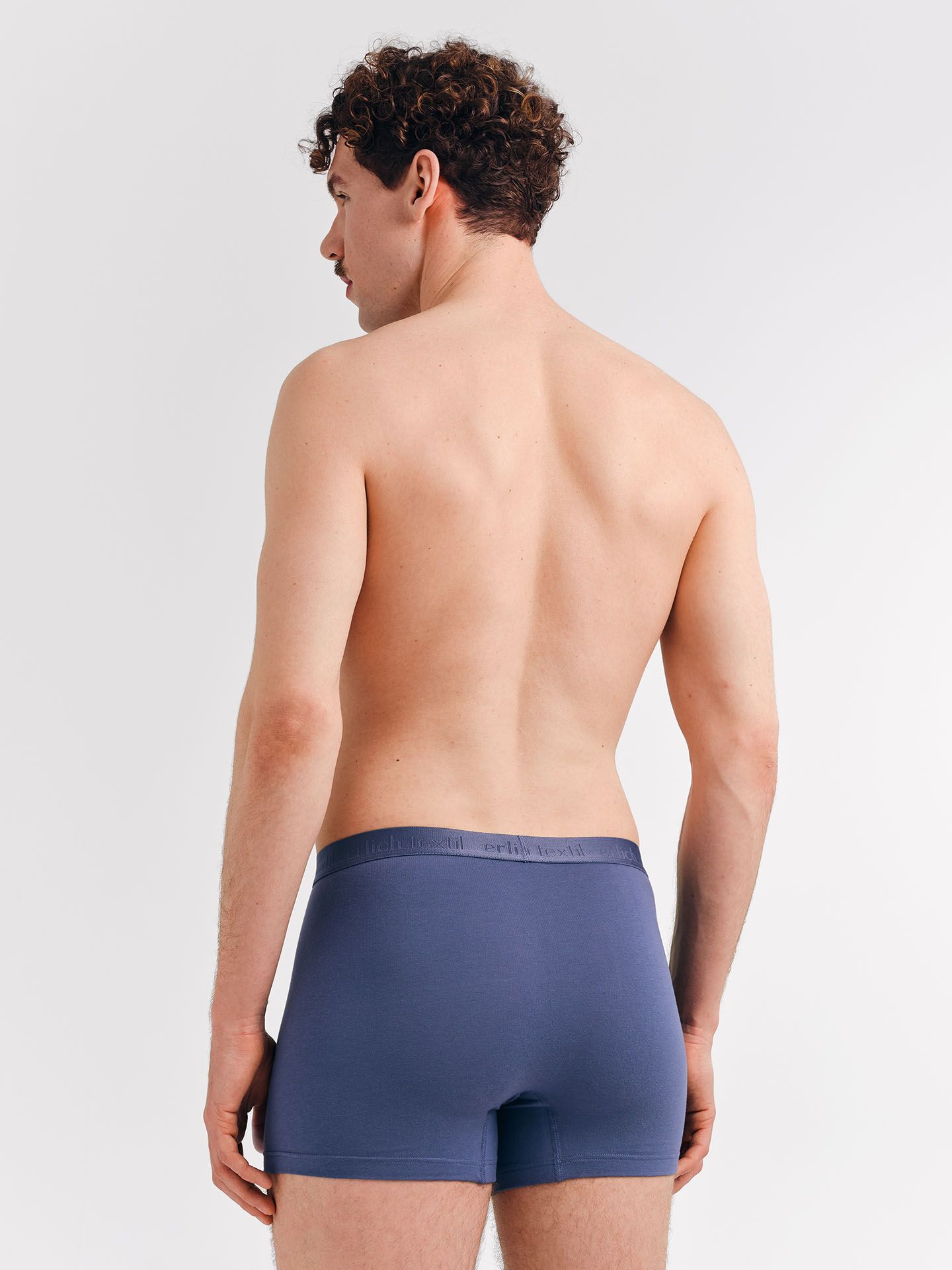 Casual Cotton Pants grey blue XXL