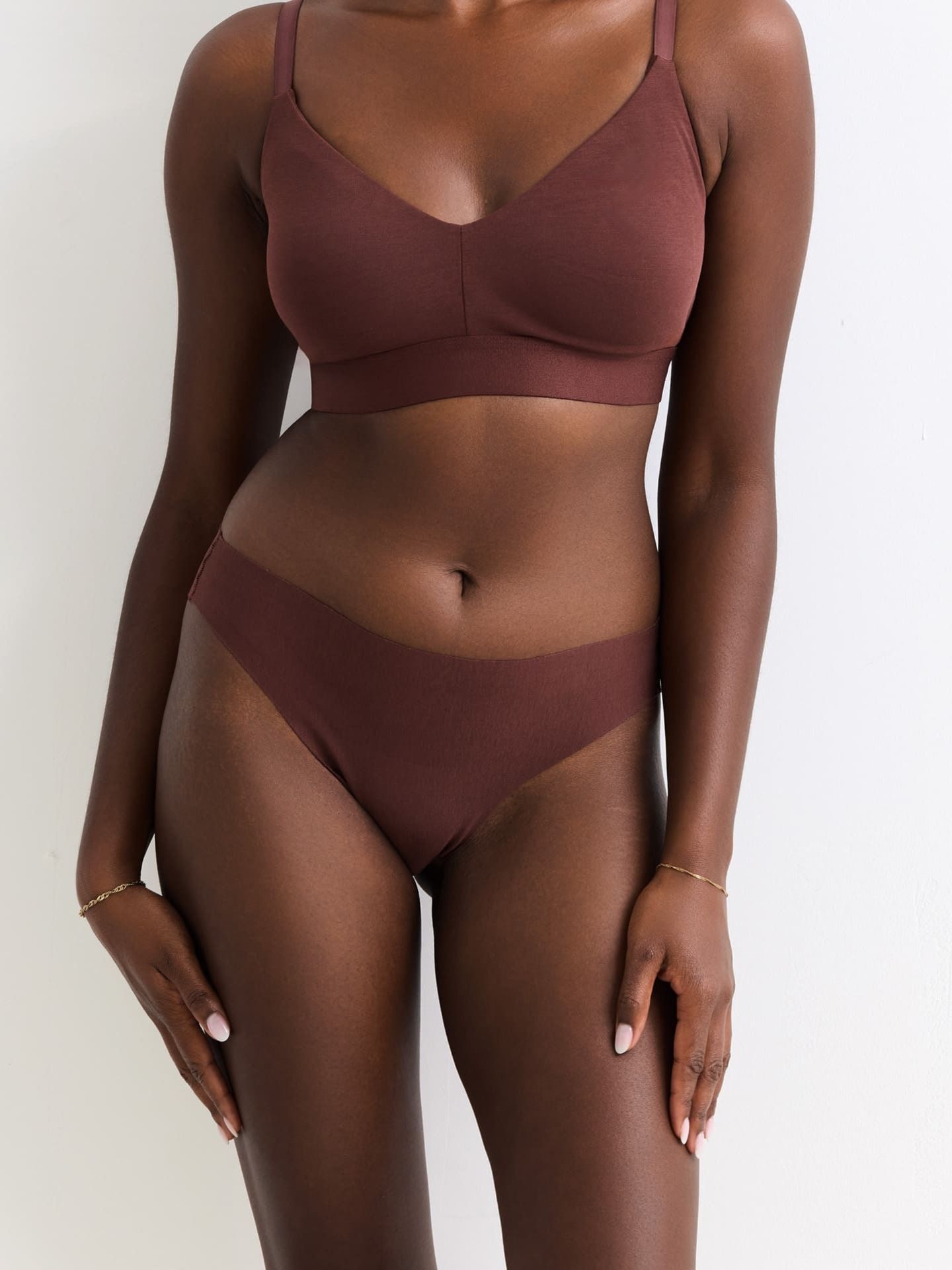 Casual Cotton Brazil Briefs umber M