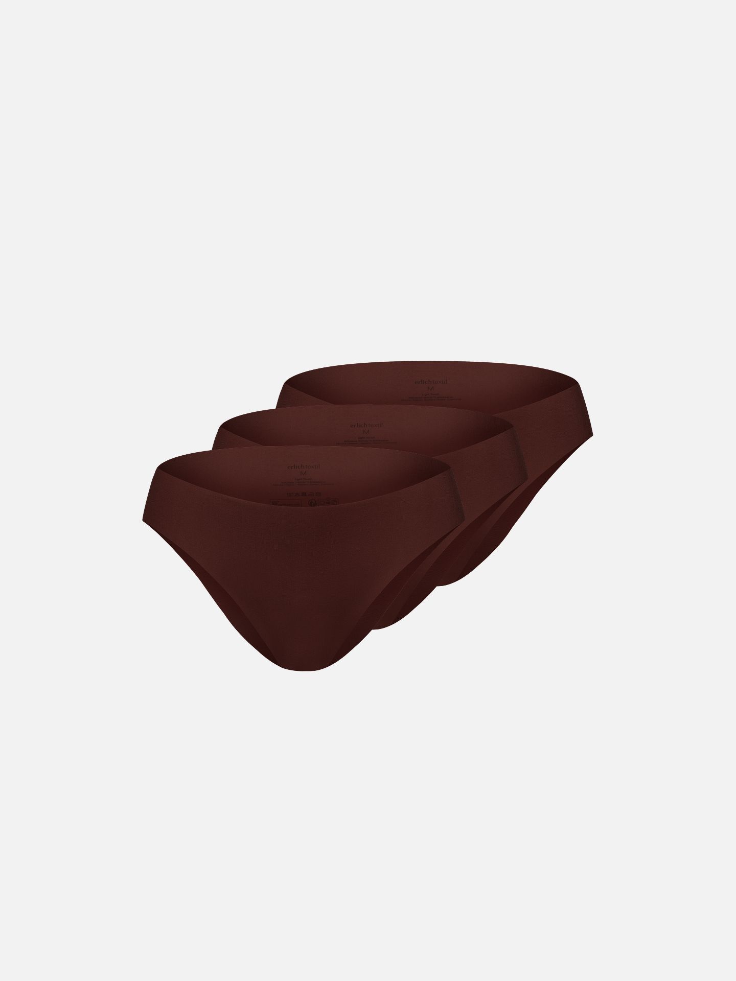 Casual Cotton Brazil Slip im 3er Pack umbra S