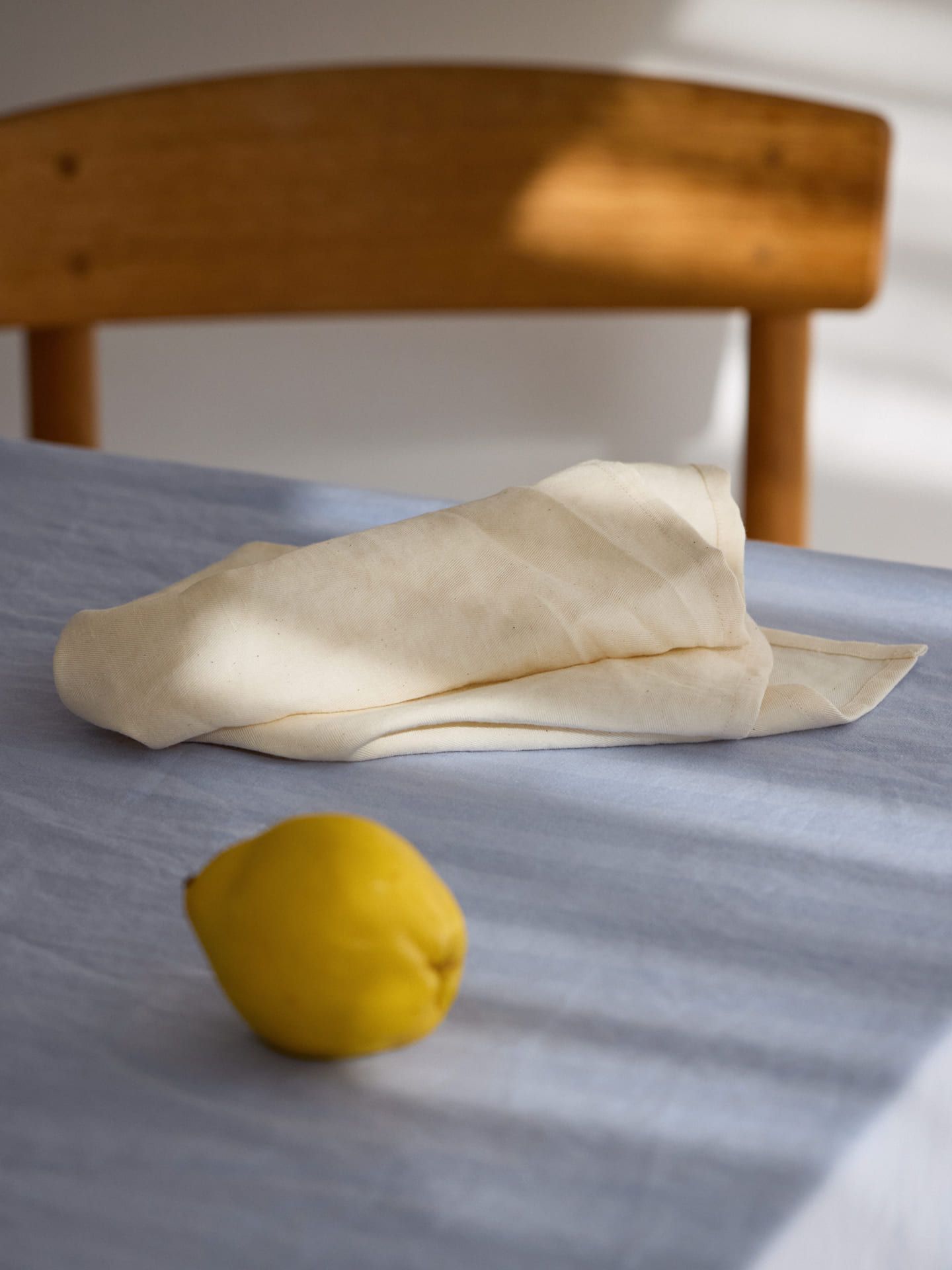 onomao x erlich textil Cloth napkins 4-pack undyed 45x45