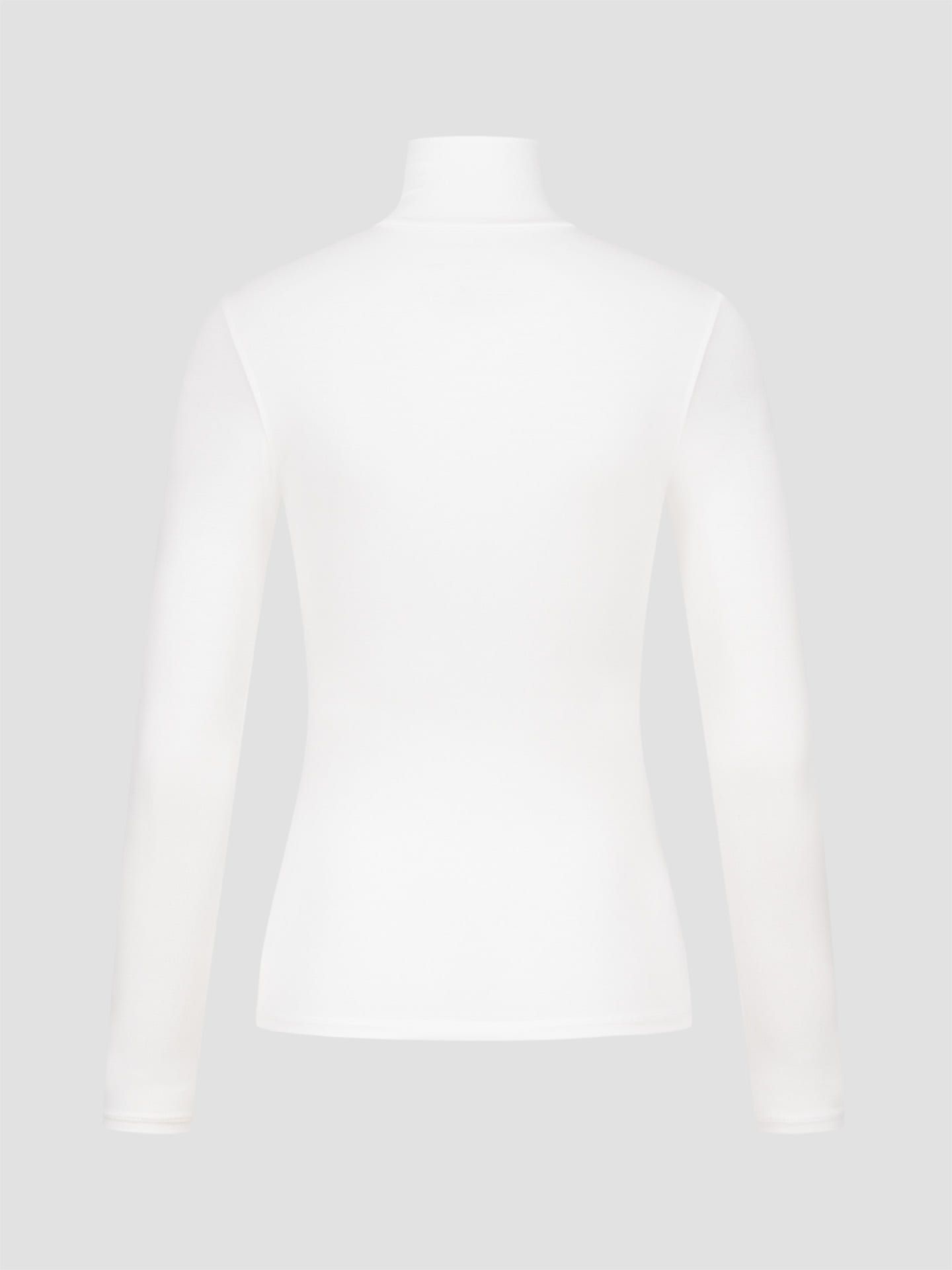 Light Touch Rollkragen Langarmshirt ecru 46