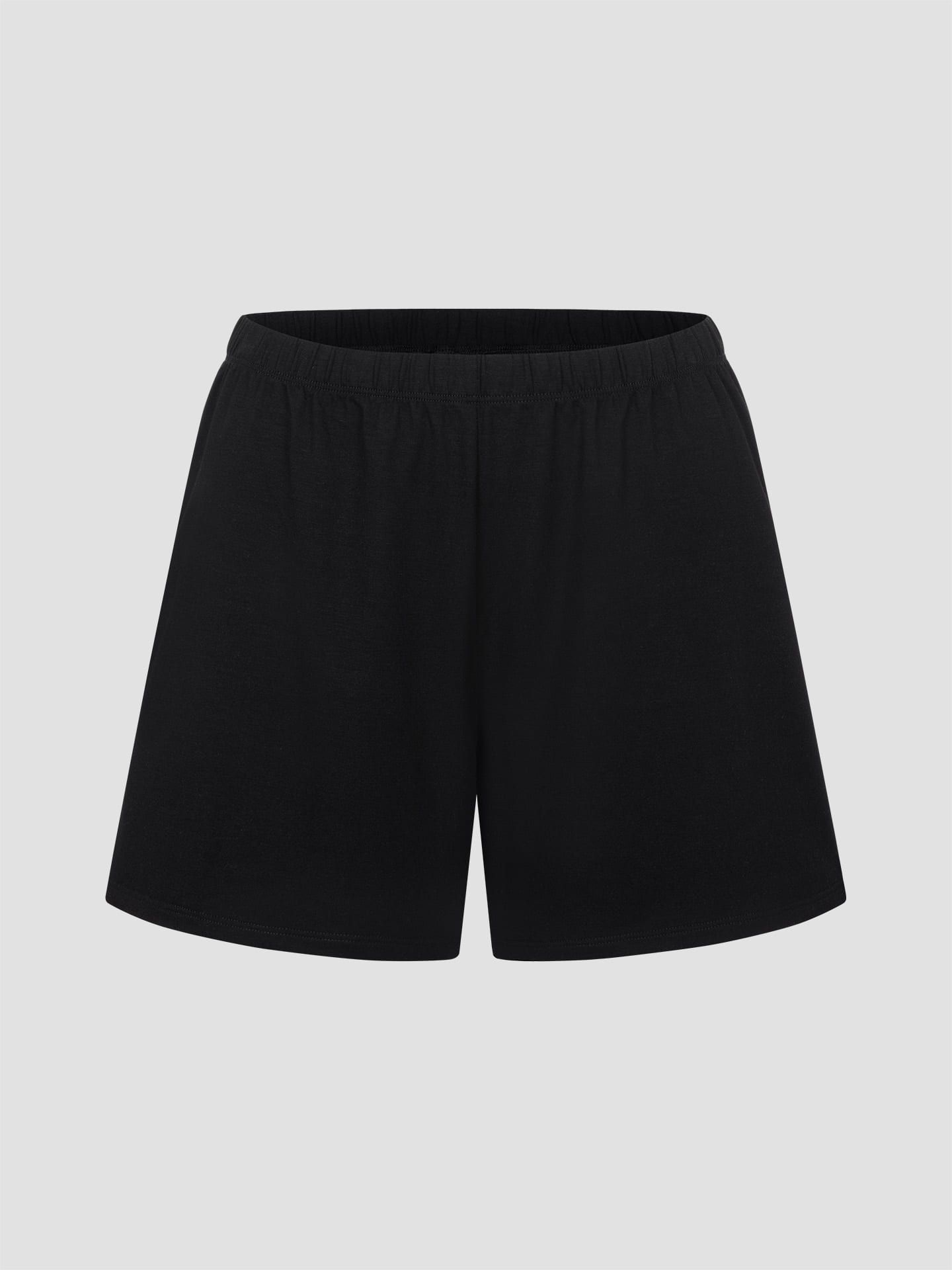 Light Touch kurze Schlafhose schwarz 38