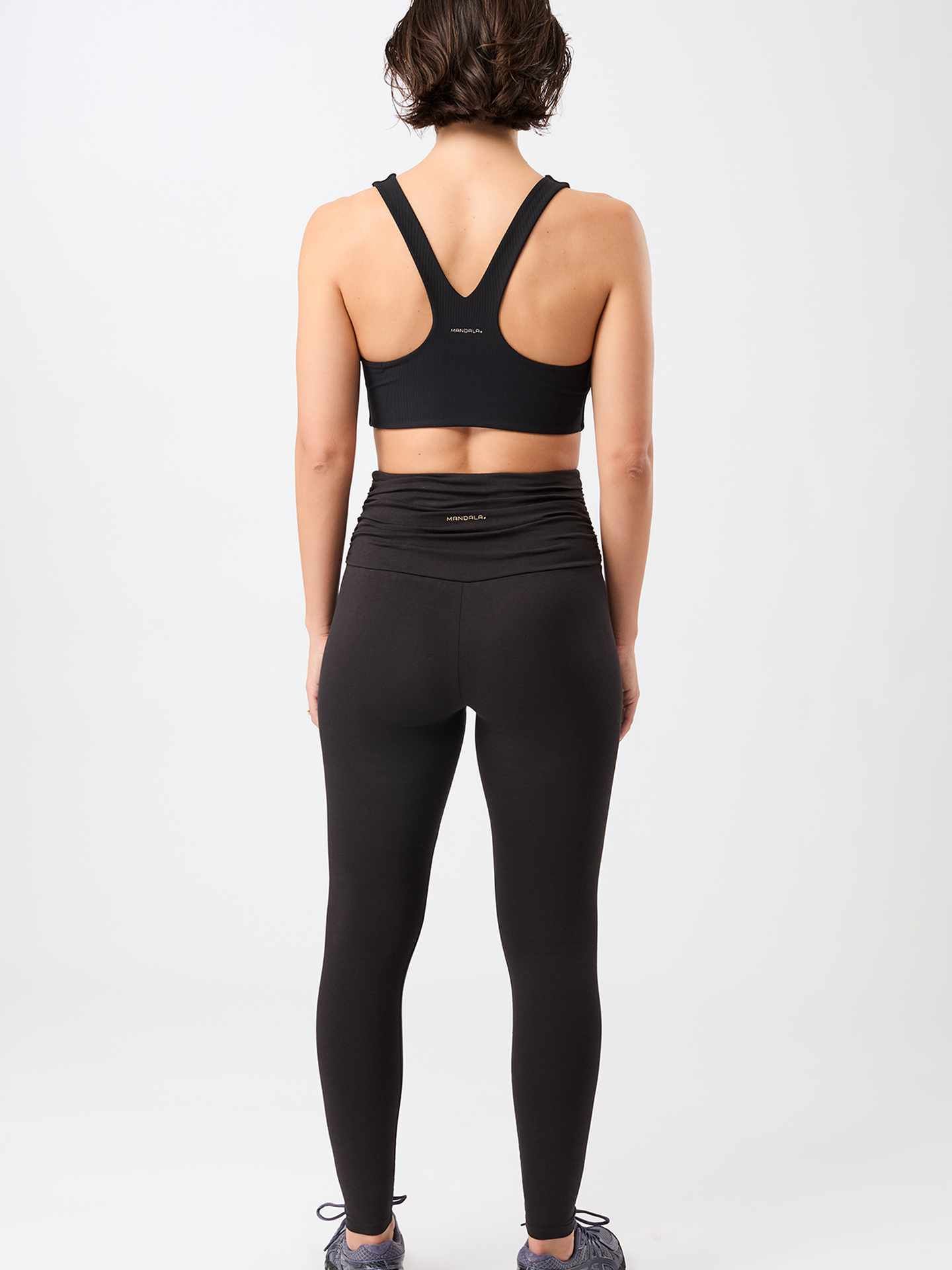 Mandala Racer Bra schwarz