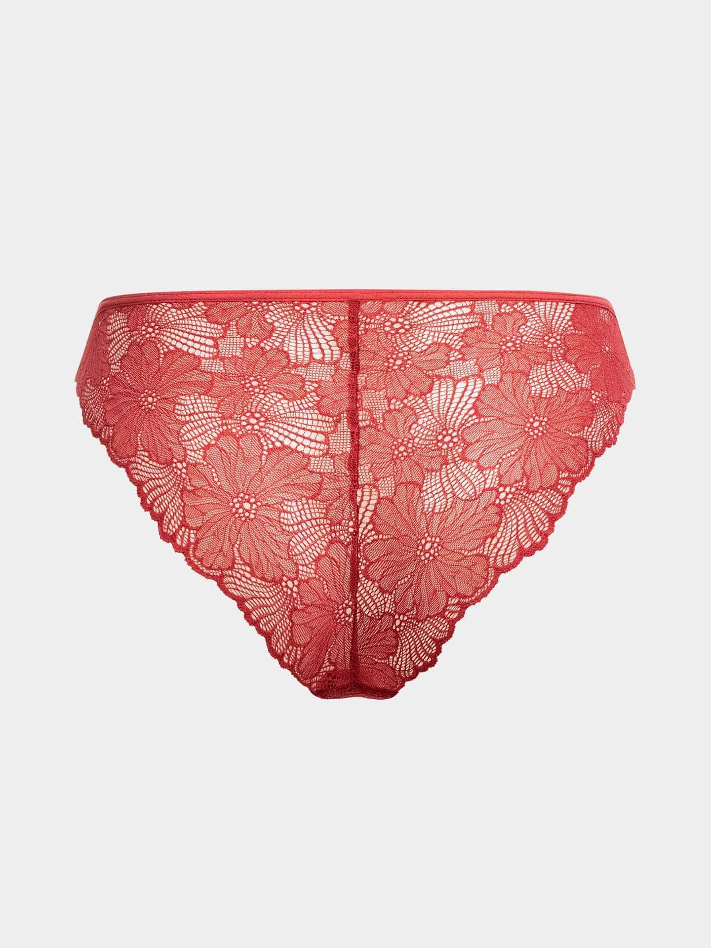 Classy Lace Slip granatapfel  38