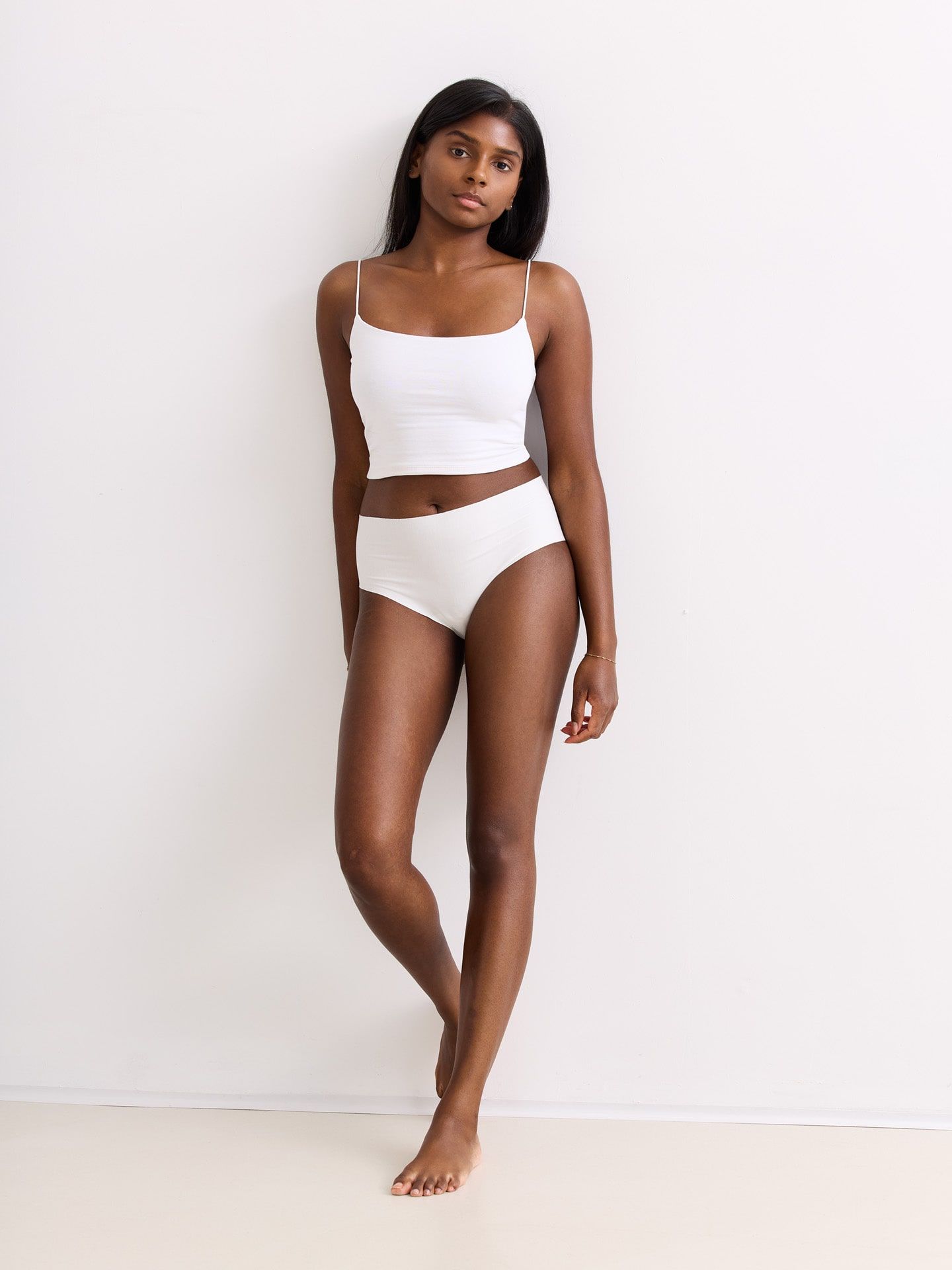 Light Touch High Waist Brazil String ecru S