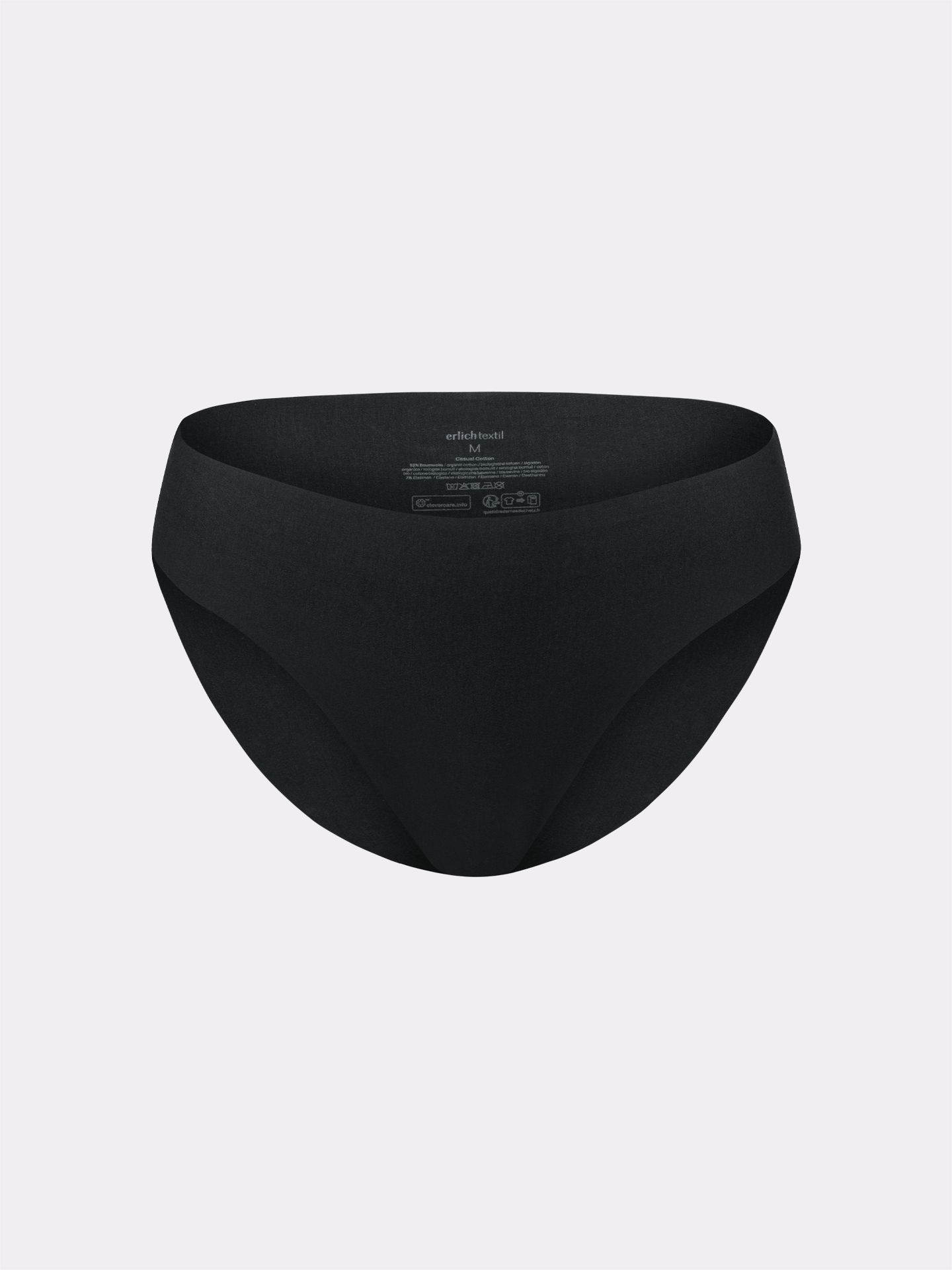 Casual Cotton Slip schwarz XXL