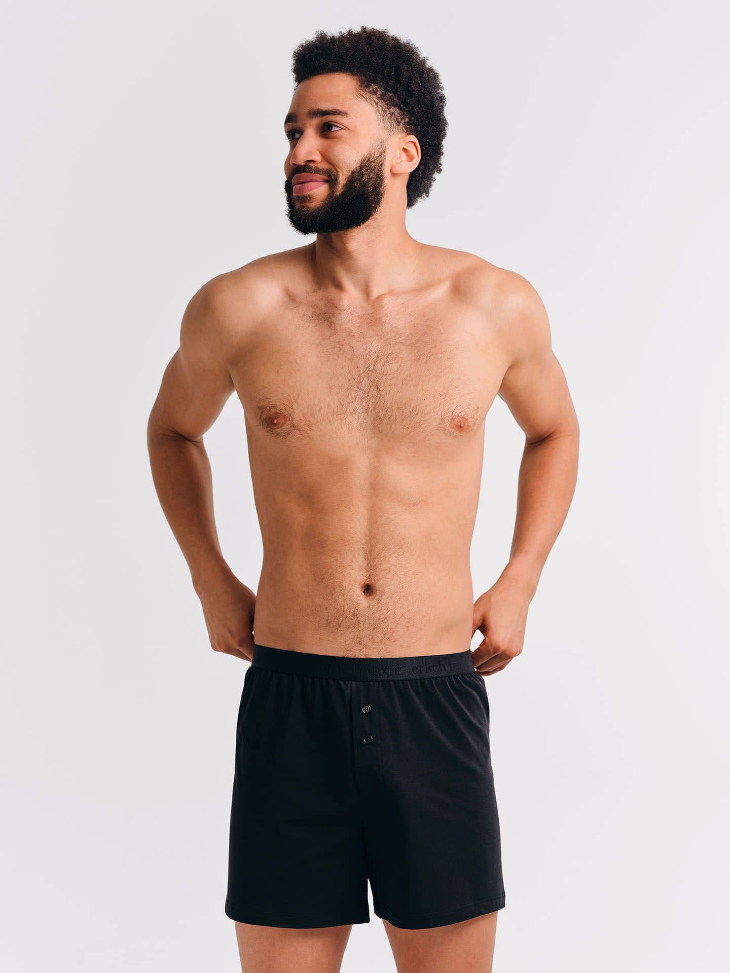 Casual Cotton Boxers schwarz M