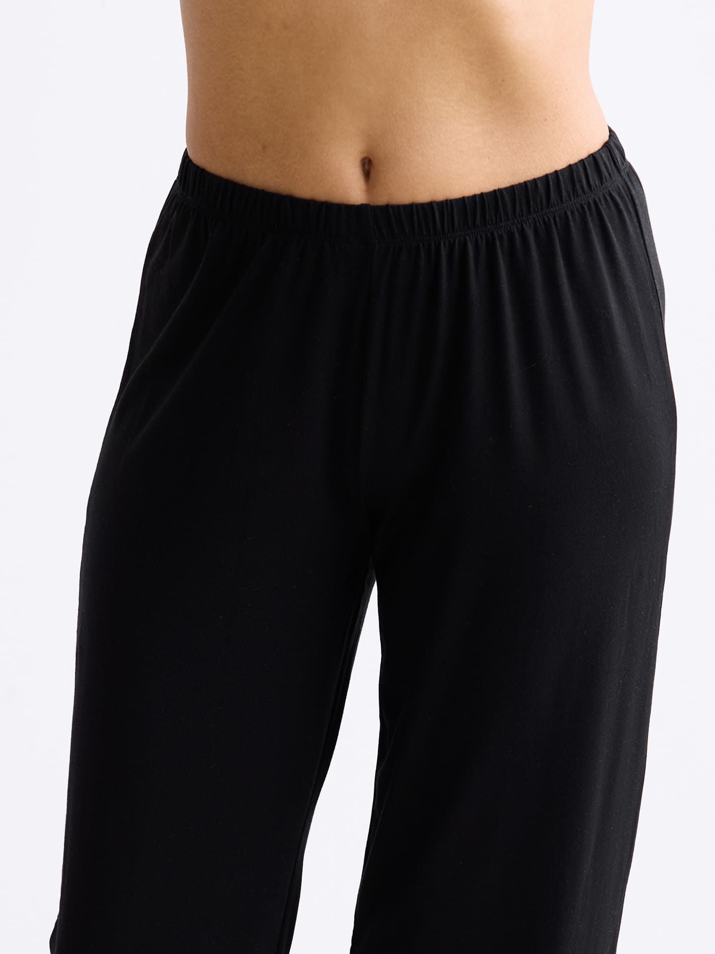 Light Touch Long Sleep Pants black 38