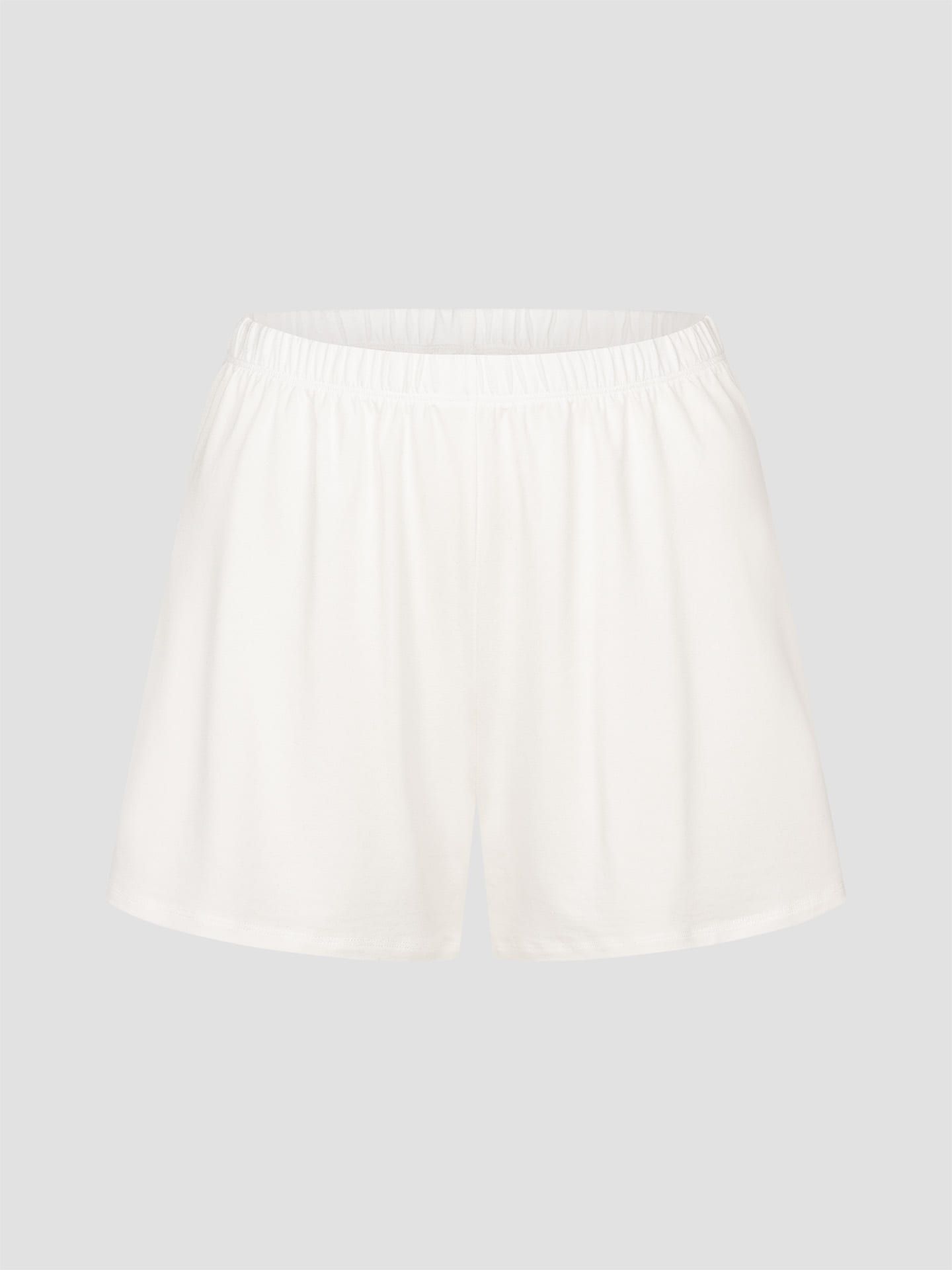 Light Touch kurze Schlafhose ecru