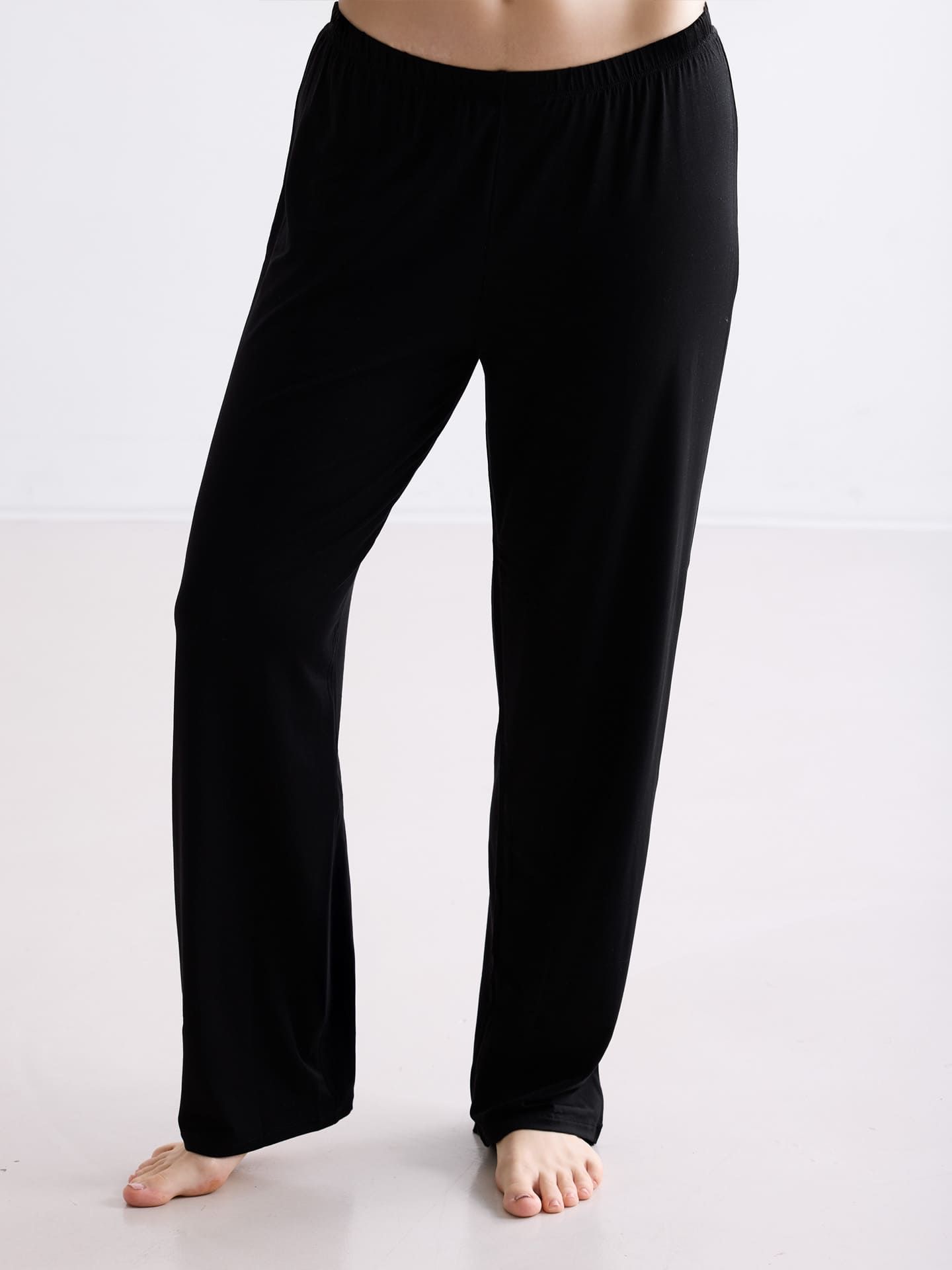 Light Touch Long Sleep Pants black 38