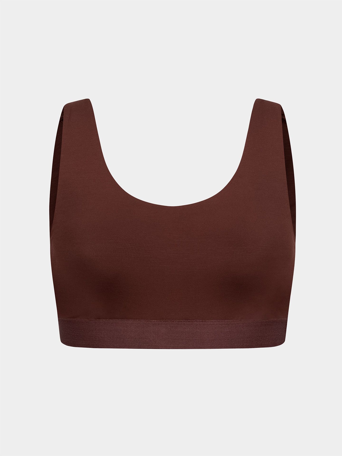 Smooth Seam Bustier umbra L
