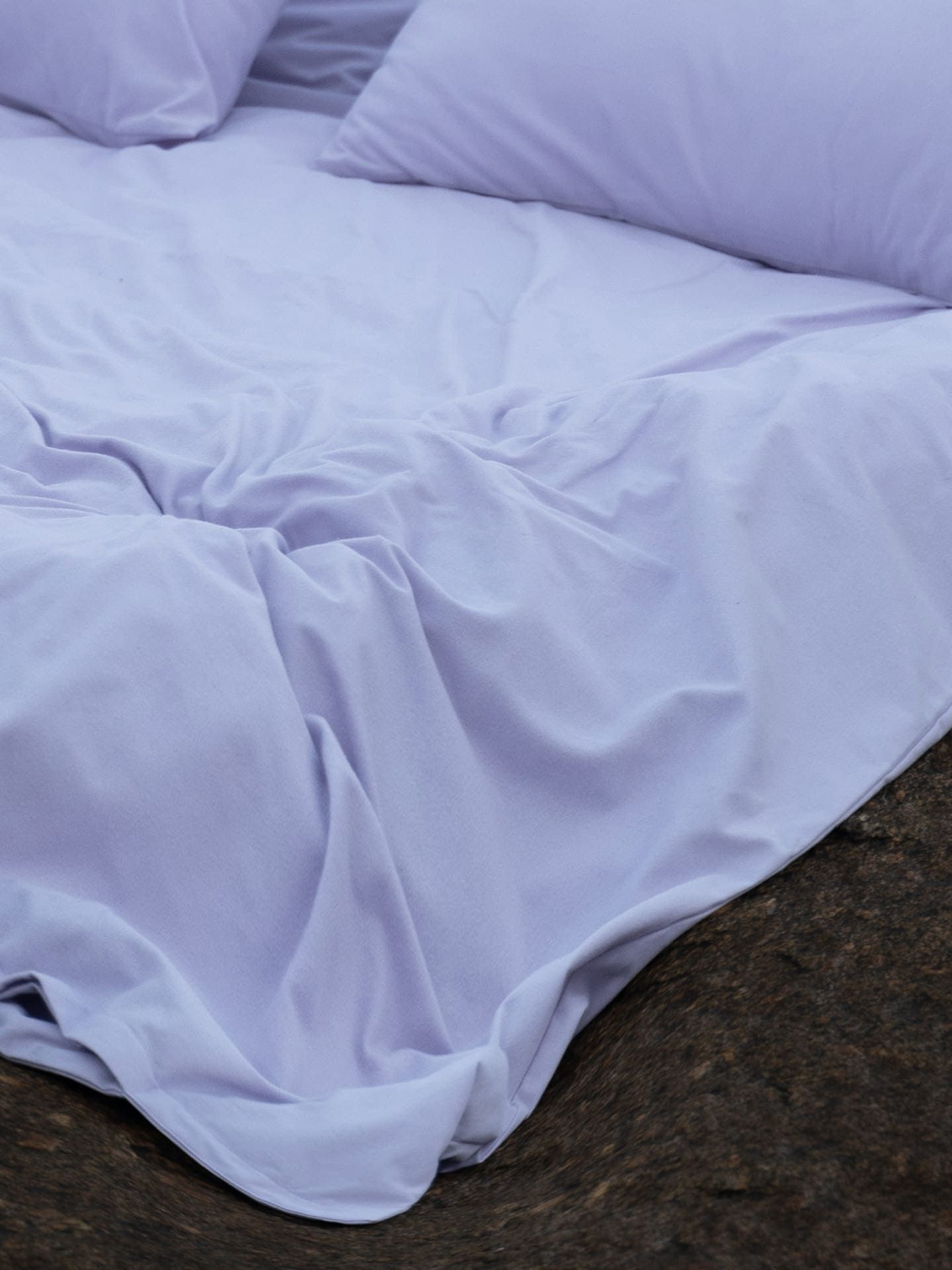 Cotton Select Bettdeckenbezug lavendel 135x200