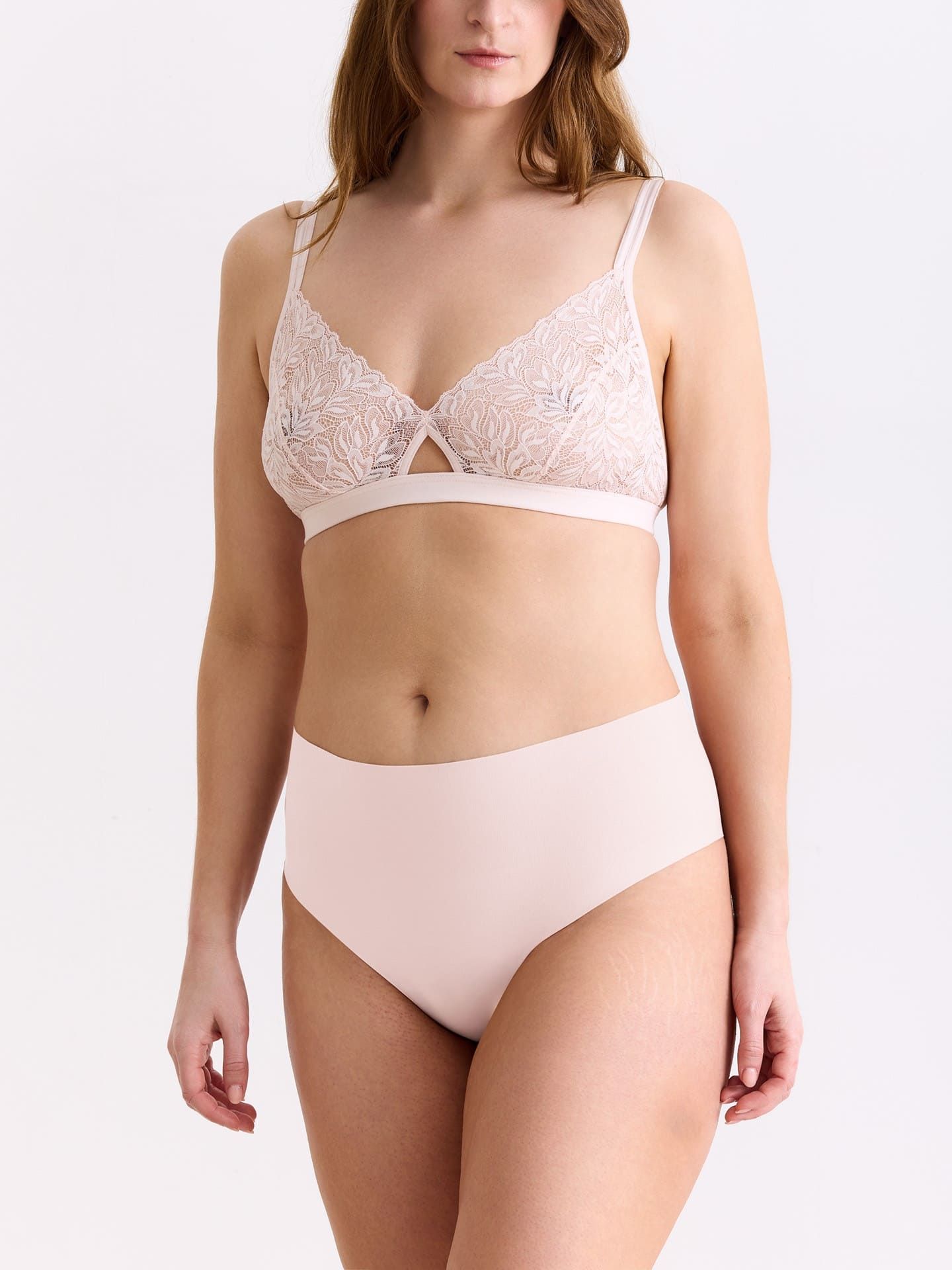 Light Touch High Waist Brazil String magnolie